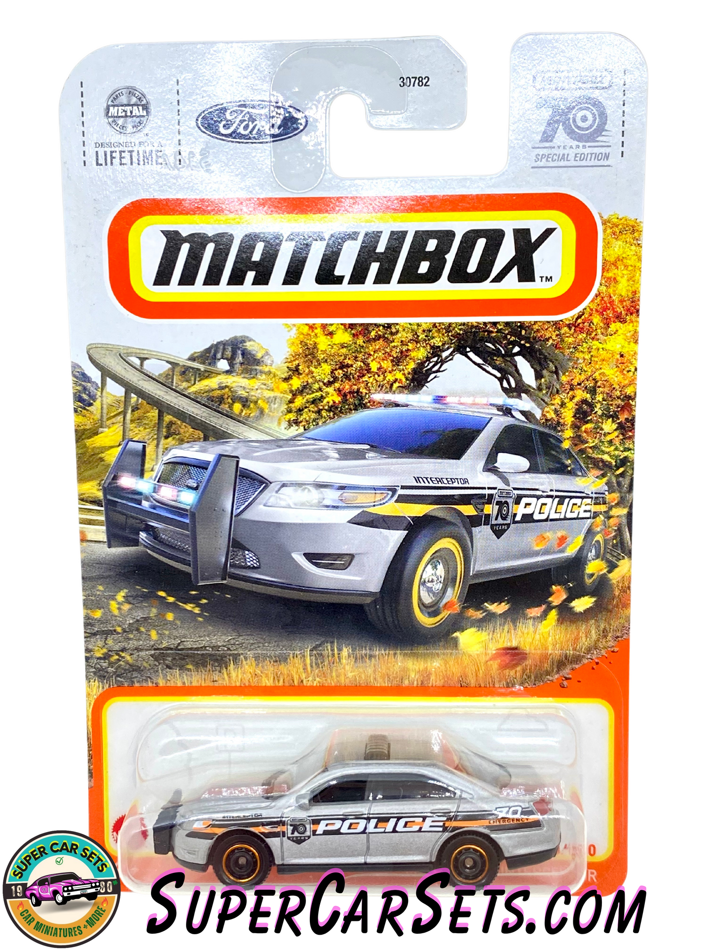 Ford Police Interceptor  (23/100) (30782) - Matchbox