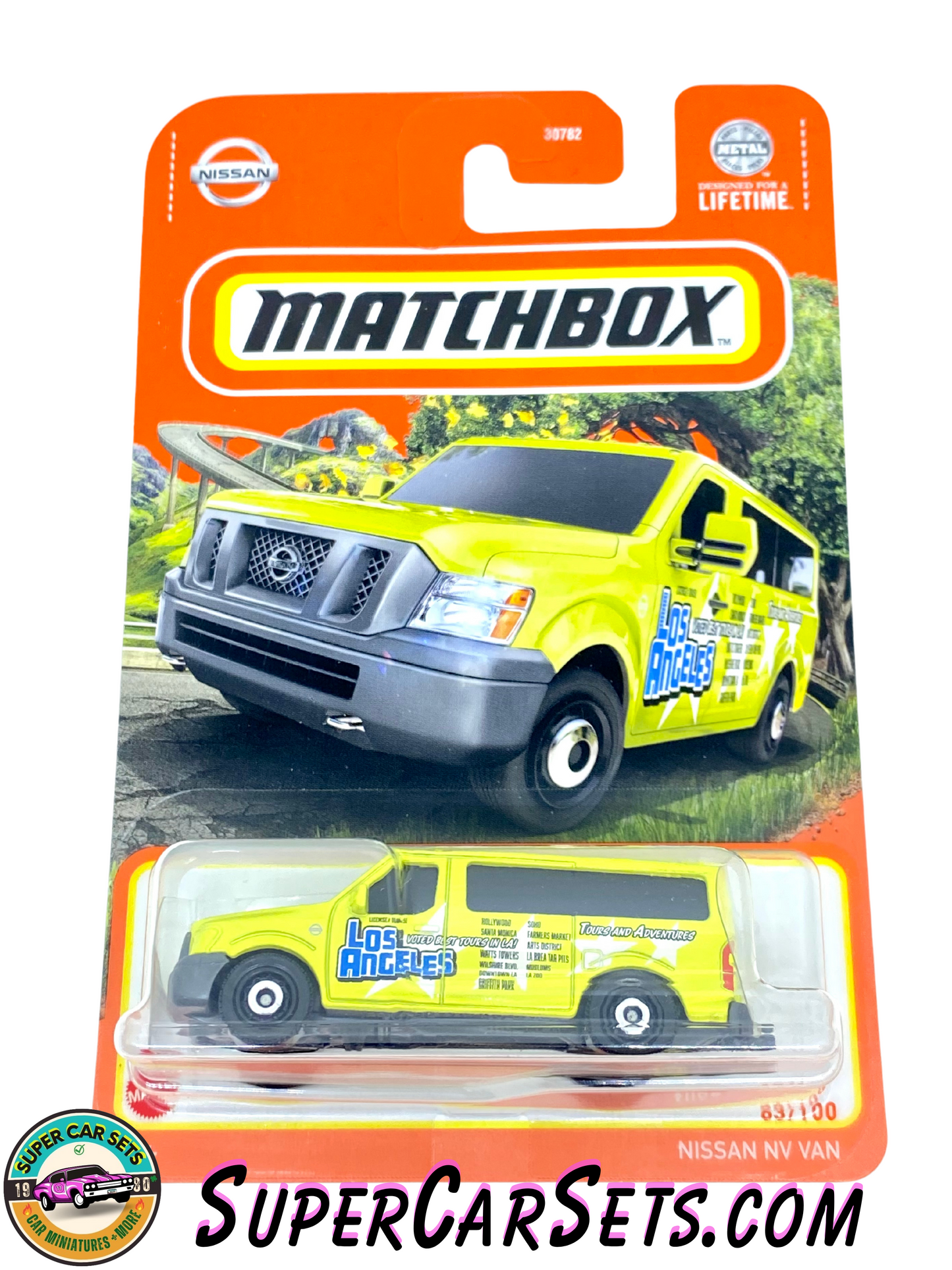 Nissan NV Van (63/100) (Los Angeles) - Matchbox