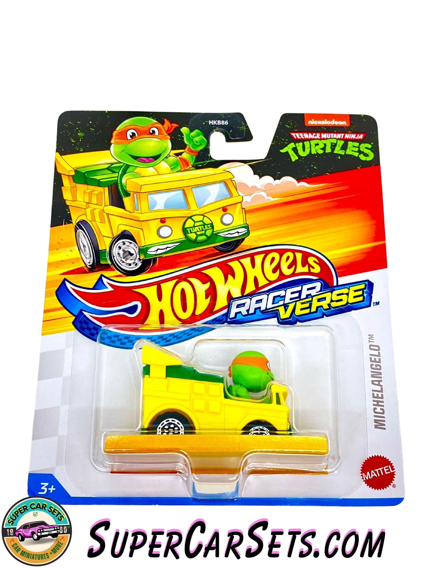 Michelangelo - Teenage Mutant Ninja Turtles - Hot Wheels Racer Verse