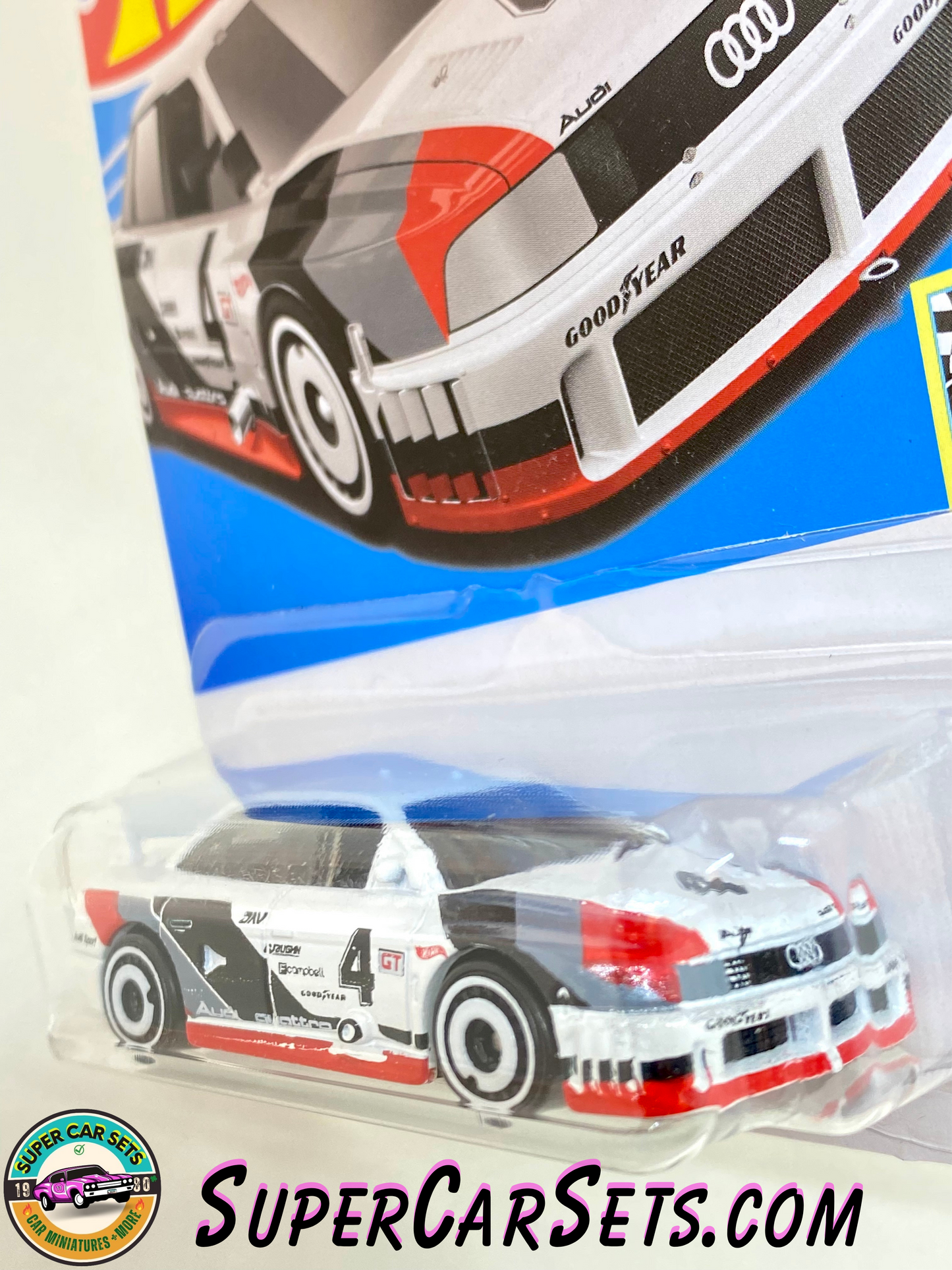 Audi ’90 Quattro (white colour) - Hot Wheels - Retro Racers 2023 (6/10) (77/250)