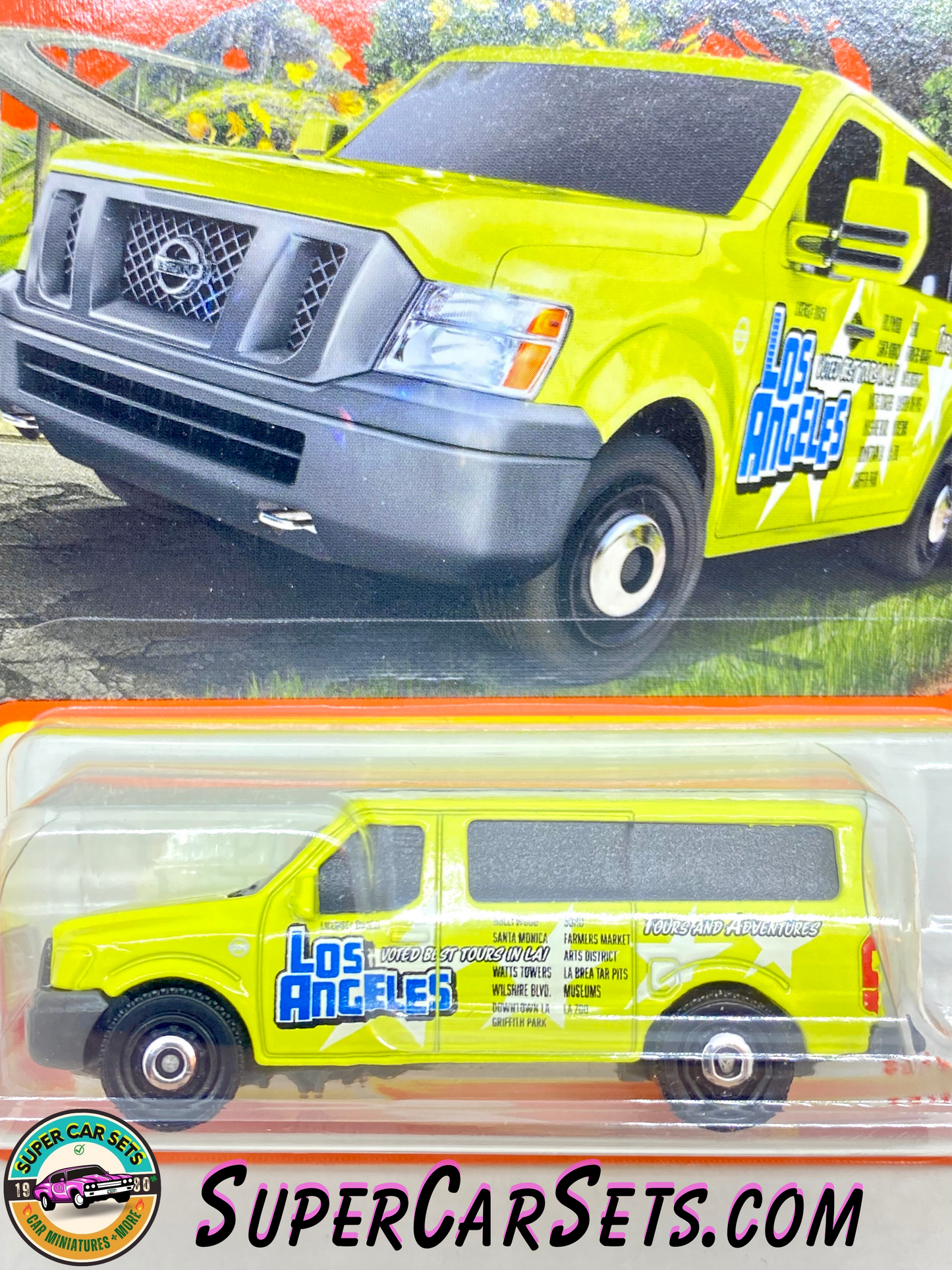 Nissan NV Van (63/100) (Los Angeles) - Matchbox