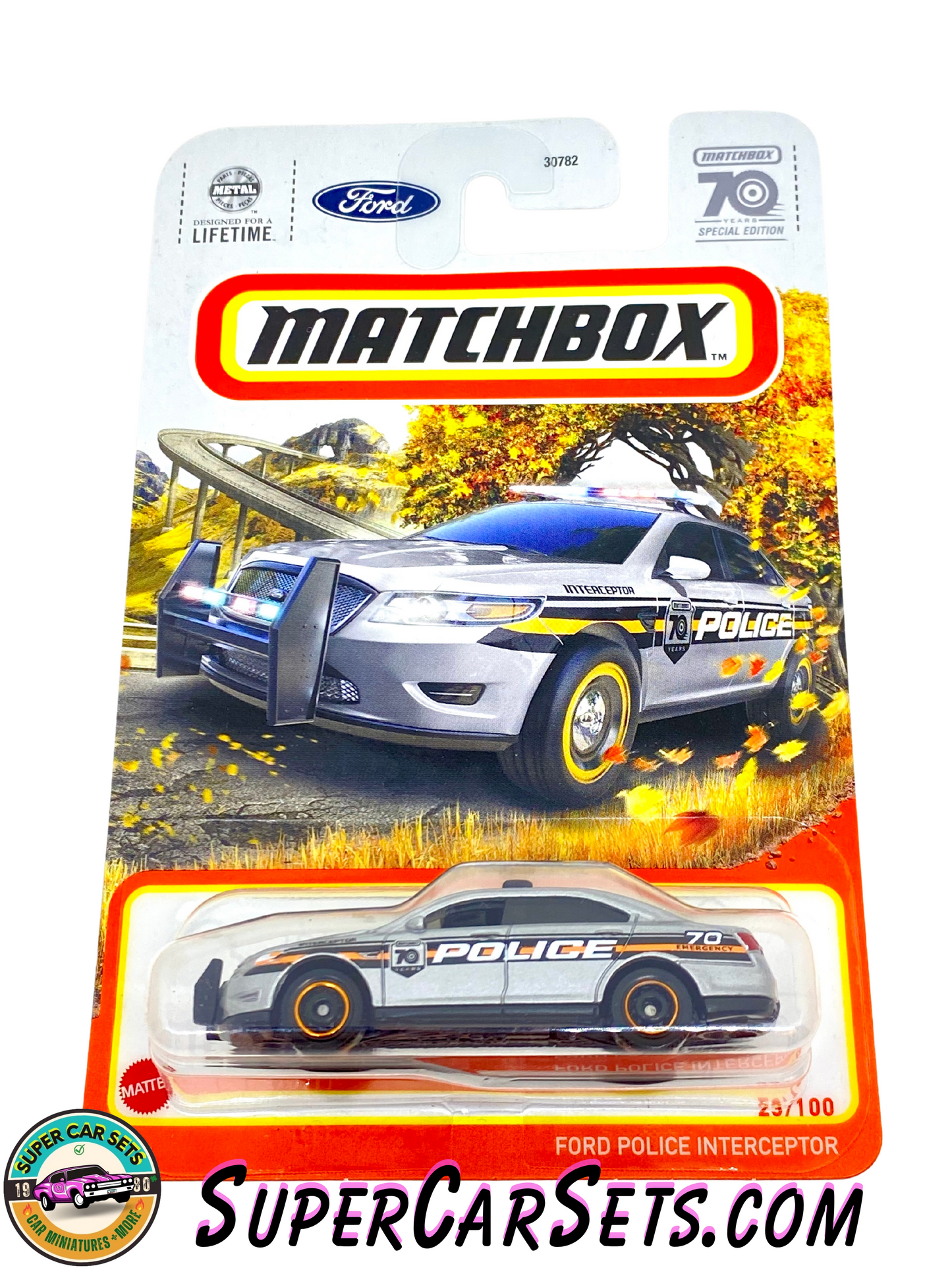 Ford Police Interceptor  (23/100) (30782) - Matchbox