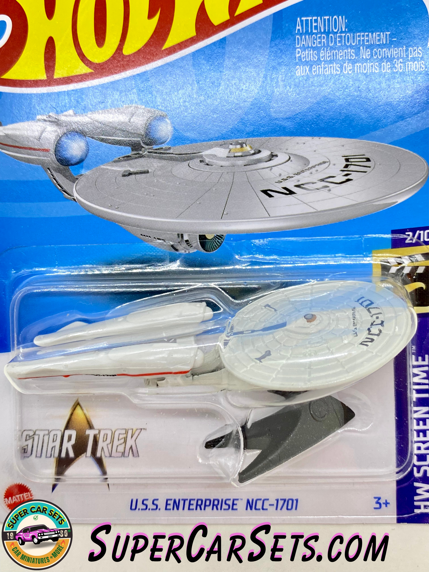 U.S.S. Enterprise NCC-1701 - Hot Wheels HW Screen Time 2024 (2/10) (4/250)