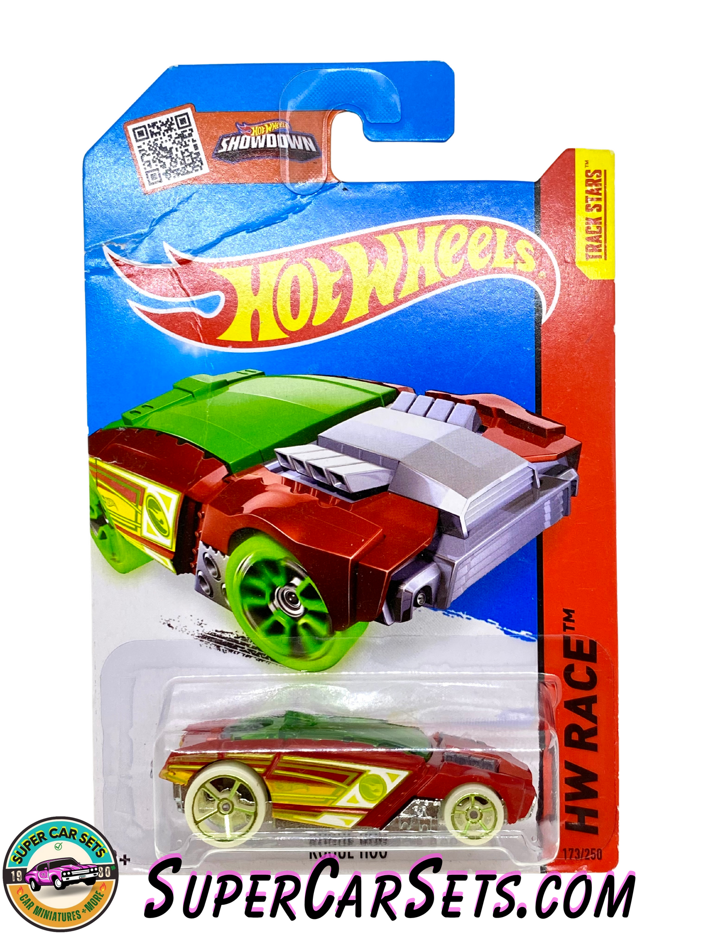 TREASURE HUNT - Rogue Hog (bent card) - Hot Wheels HW Race - 2015 (173/250)