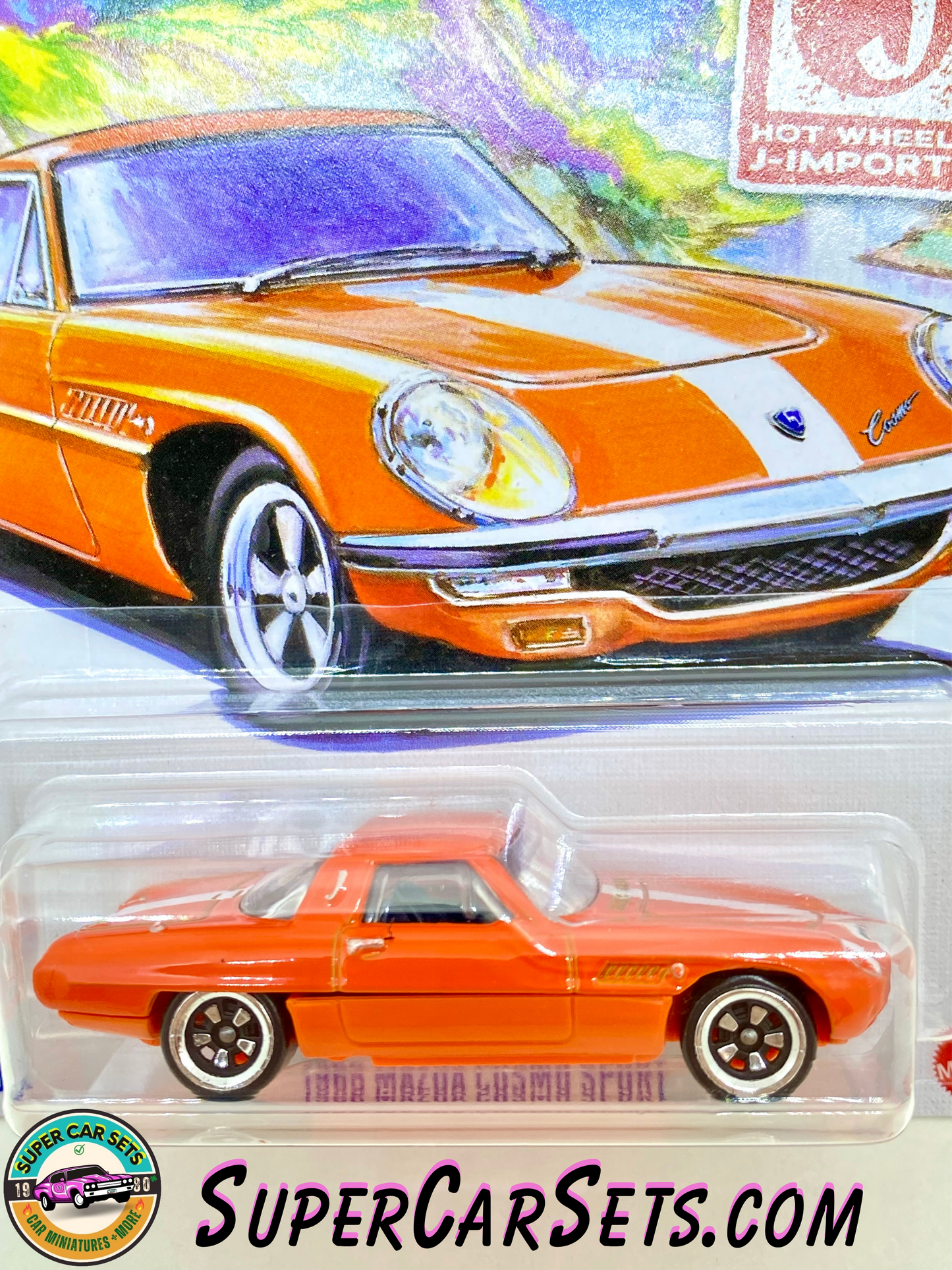 1968 Mazda Cosmo Sport  - Hot Wheels - J-Imports 2024 (1/5) (HRT00)