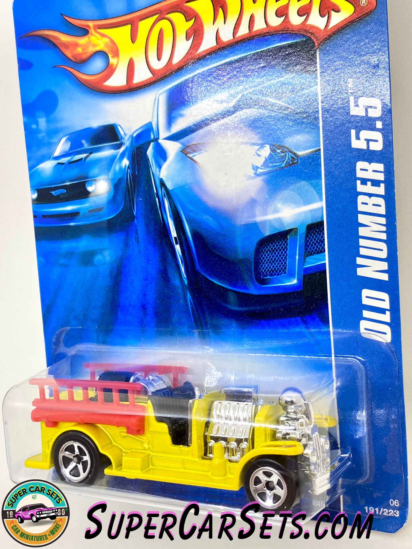 Hot Wheels (Year launched 2006) - Old Number 5.5 (191/223)