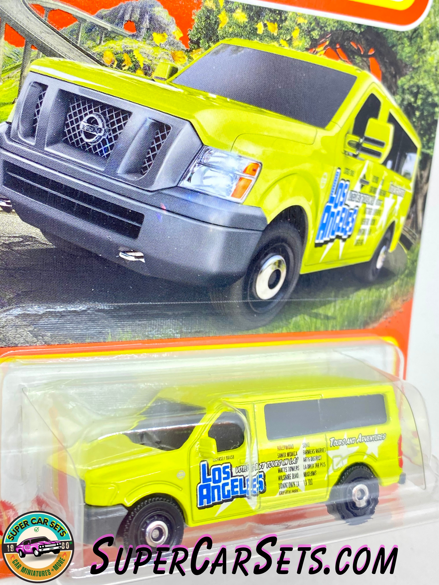 Nissan NV Van (63/100) (Los Angeles) - Matchbox