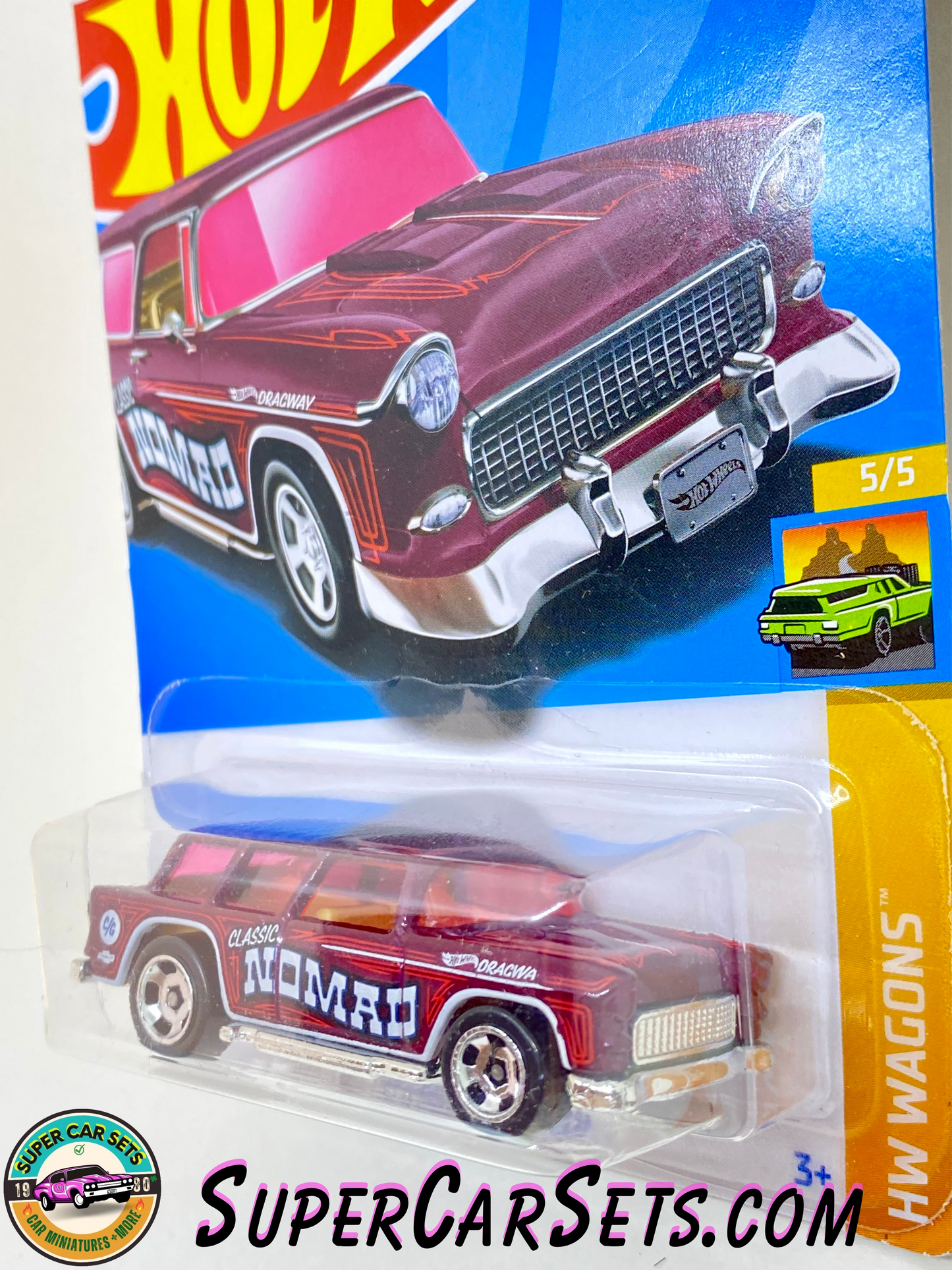 Classic ’55 Nomad (red colour) - Hot Wheels HW Wagons 2023 (5/5) (243/250)