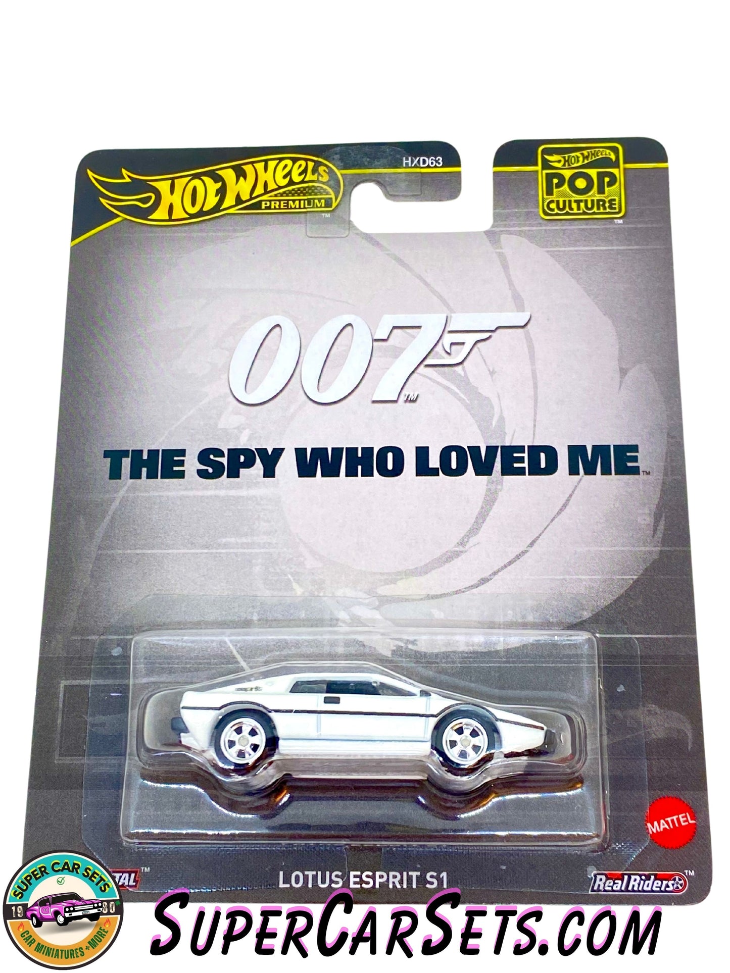 007 The Spy Who Loved Me - Lotus Esprit S1 - Hot Wheels Premium Pop Culture