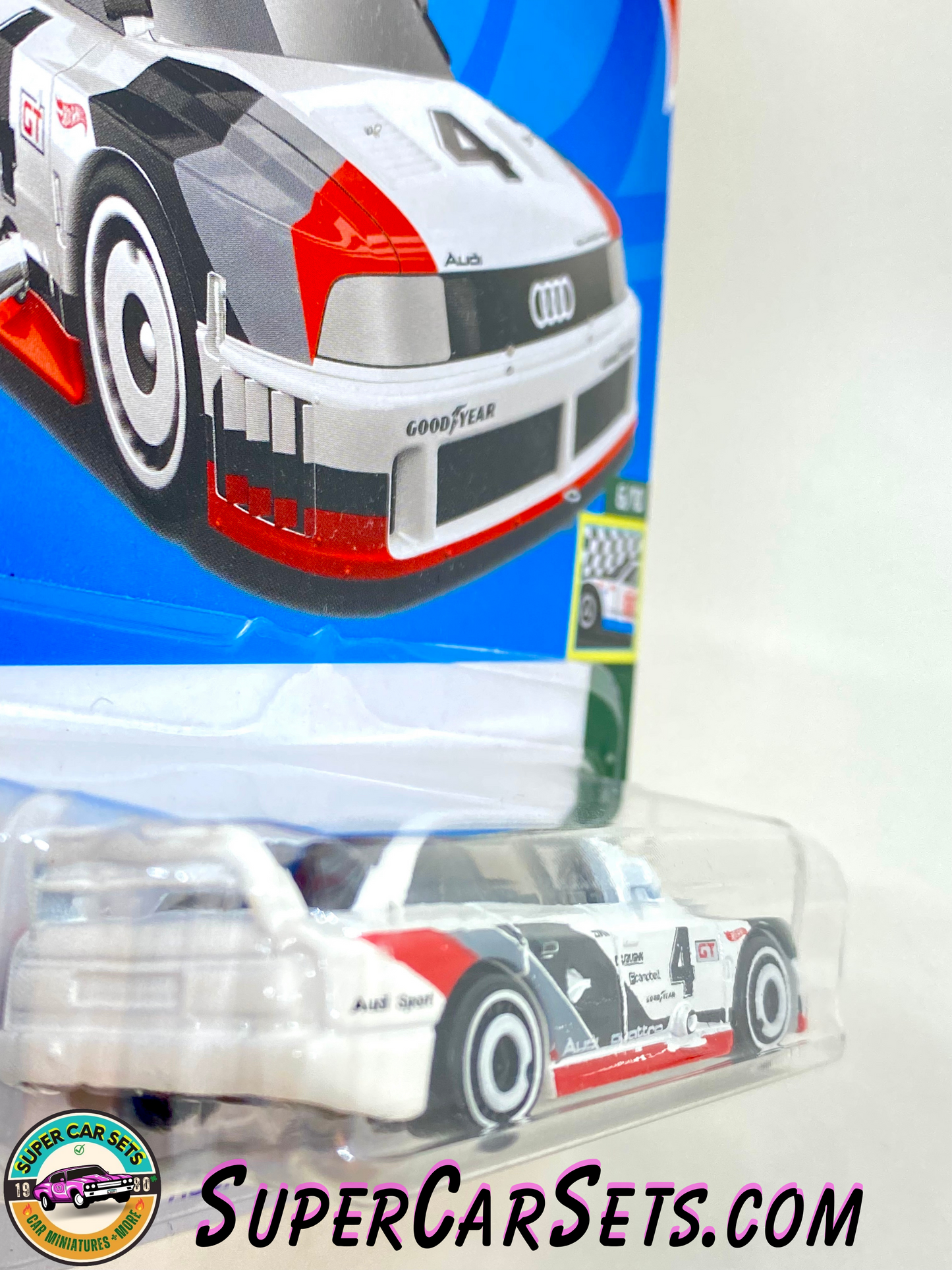 Audi ’90 Quattro (white colour) - Hot Wheels - Retro Racers 2023 (6/10) (77/250)