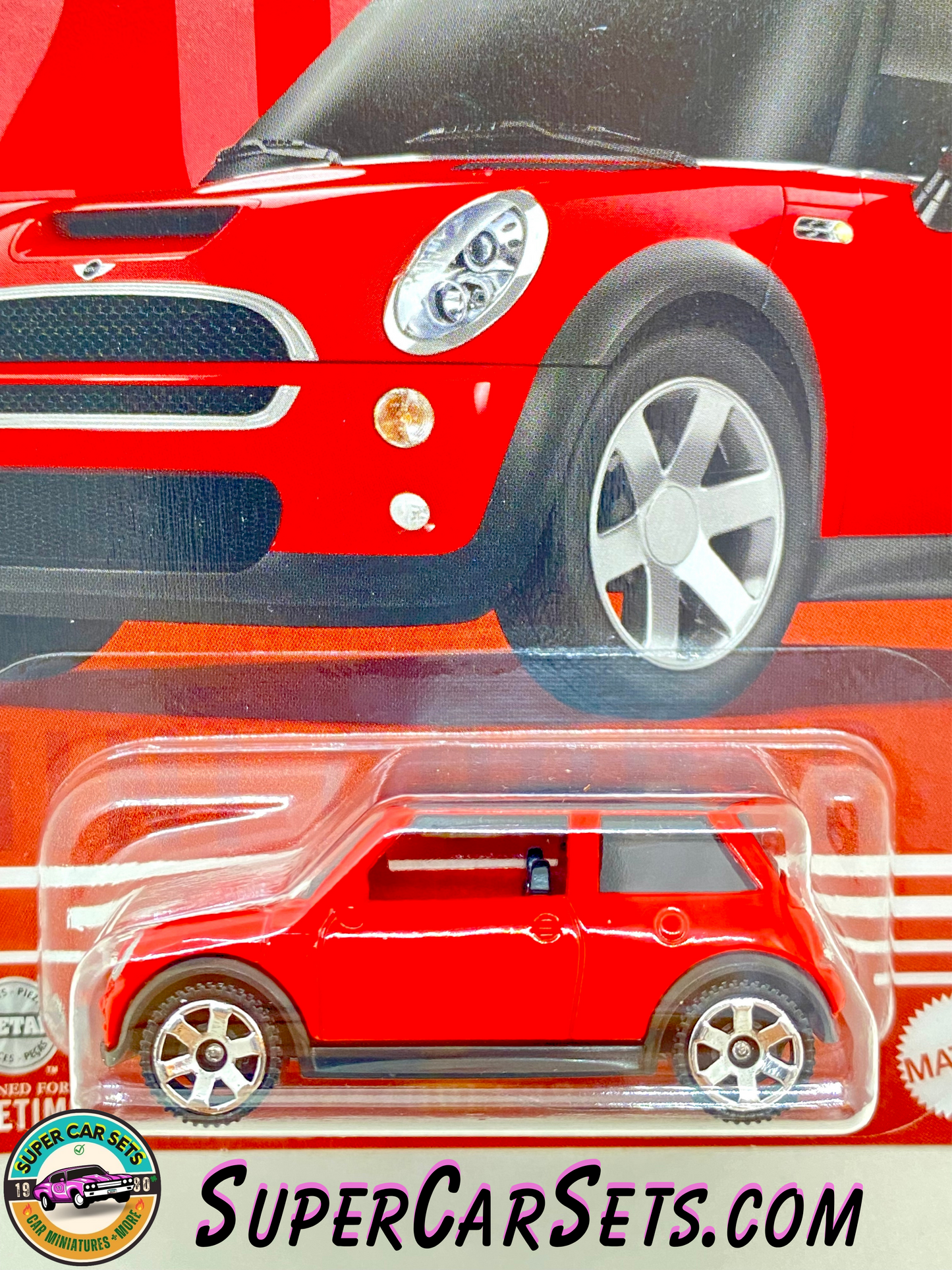 Matchbox - Mini - 2003 Mini Cooper S (red colour)