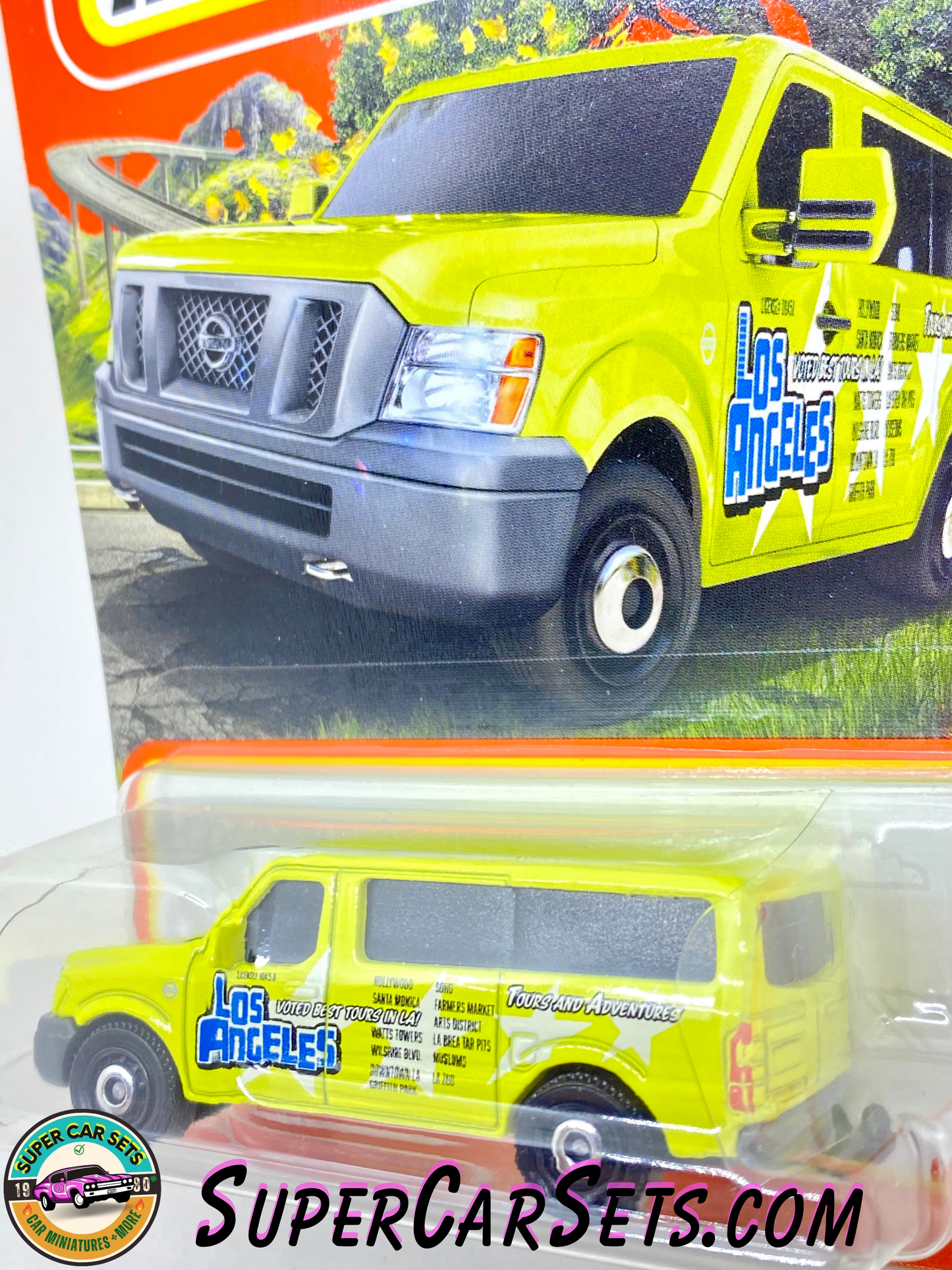 Nissan NV Van (63/100) (Los Angeles) - Matchbox