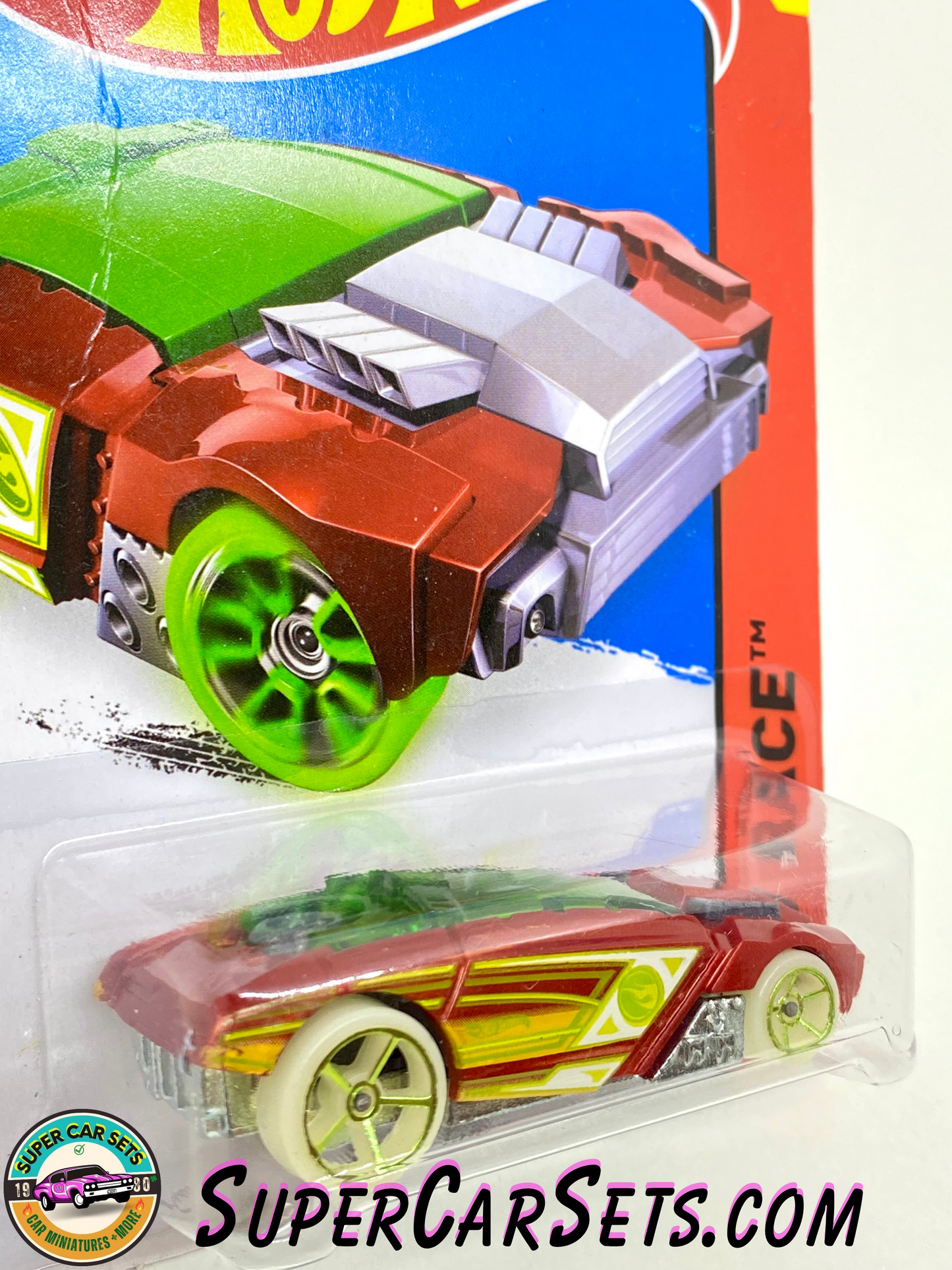 TREASURE HUNT - Rogue Hog (bent card) - Hot Wheels HW Race - 2015 (173/250)