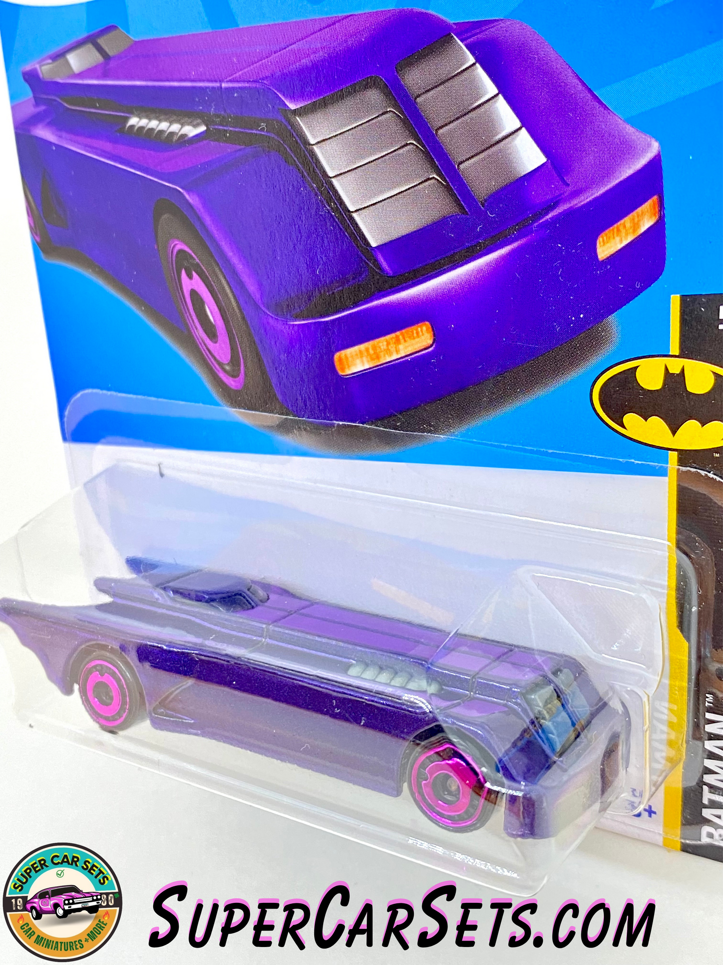 Hot Wheels - Batman - 2023 (5/5) (169/250) - Batman: The Animated Series (purple)