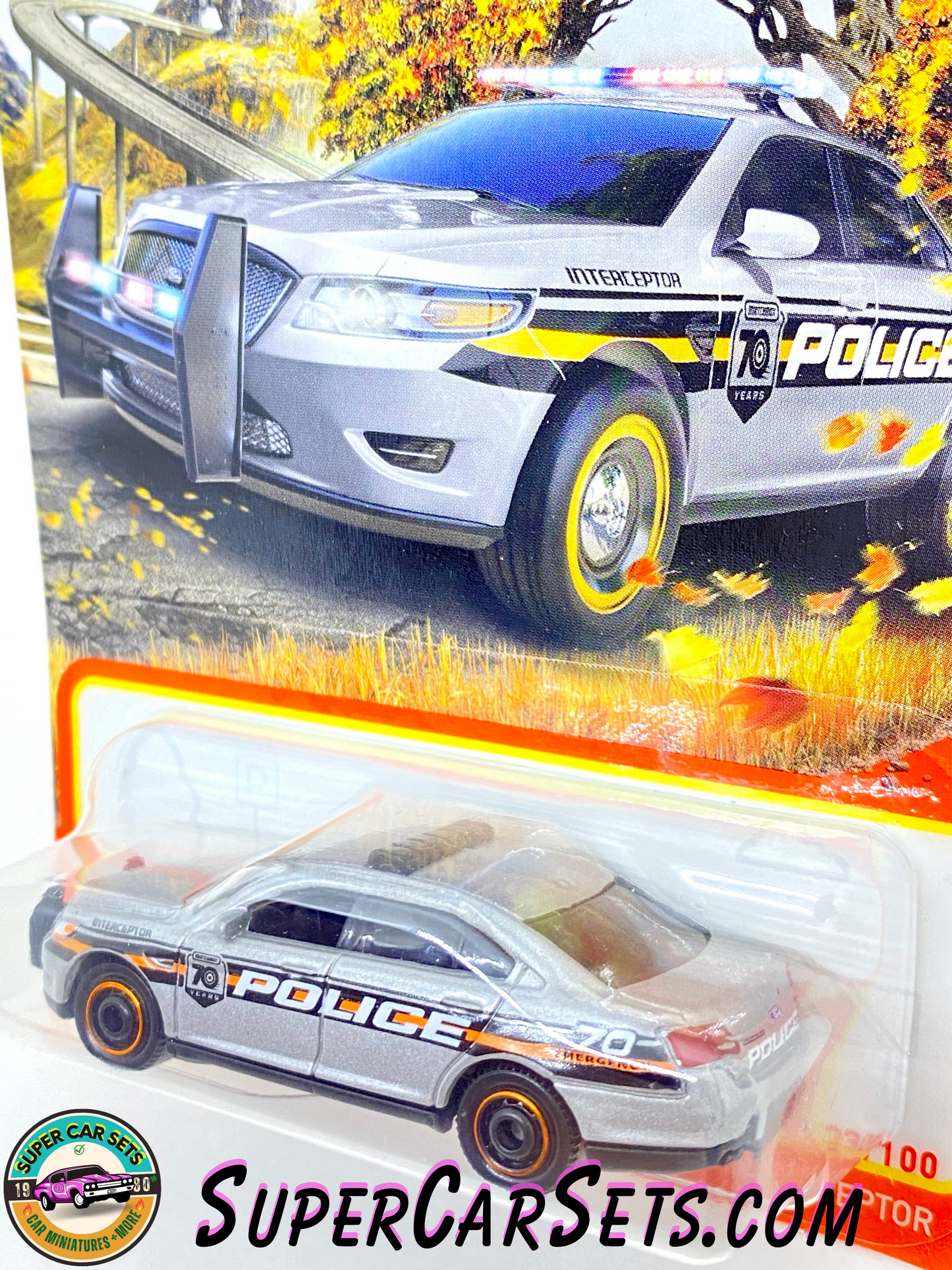 Ford Police Interceptor  (23/100) (30782) - Matchbox