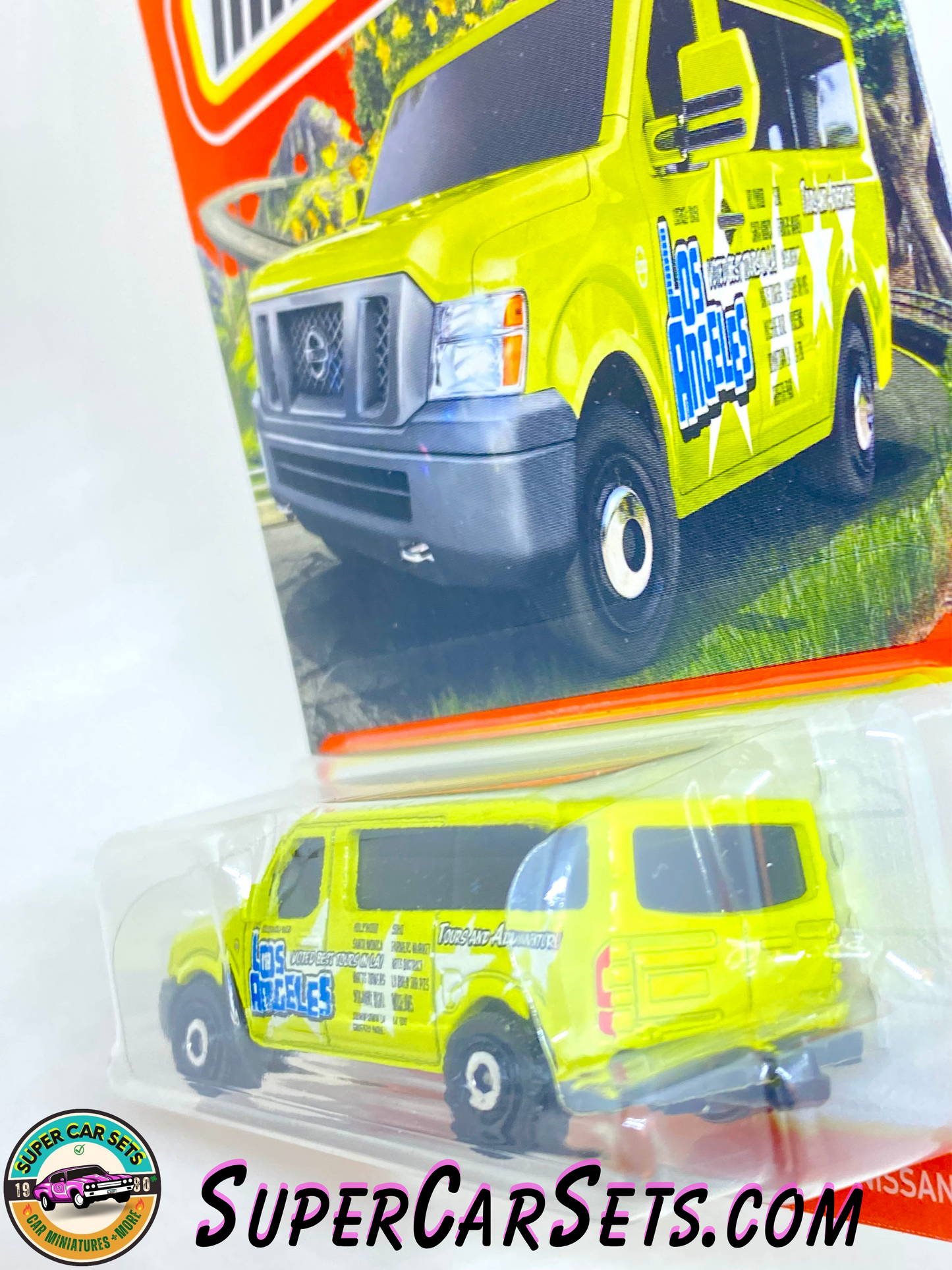 Nissan NV Van (63/100) (Los Angeles) - Matchbox