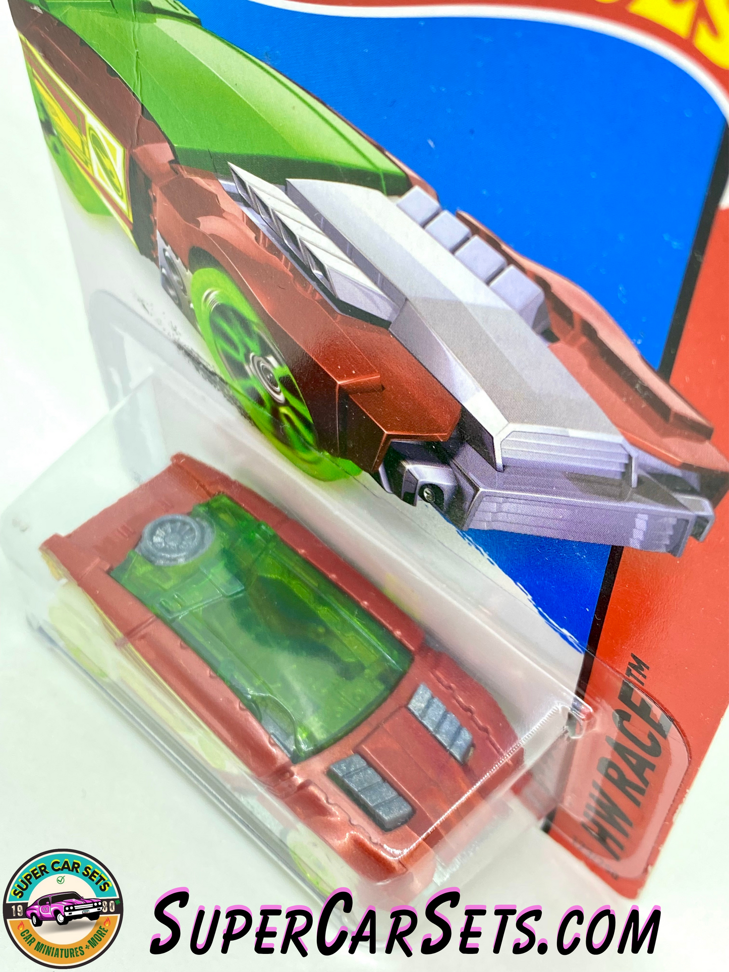 TREASURE HUNT - Rogue Hog (bent card) - Hot Wheels HW Race - 2015 (173/250)