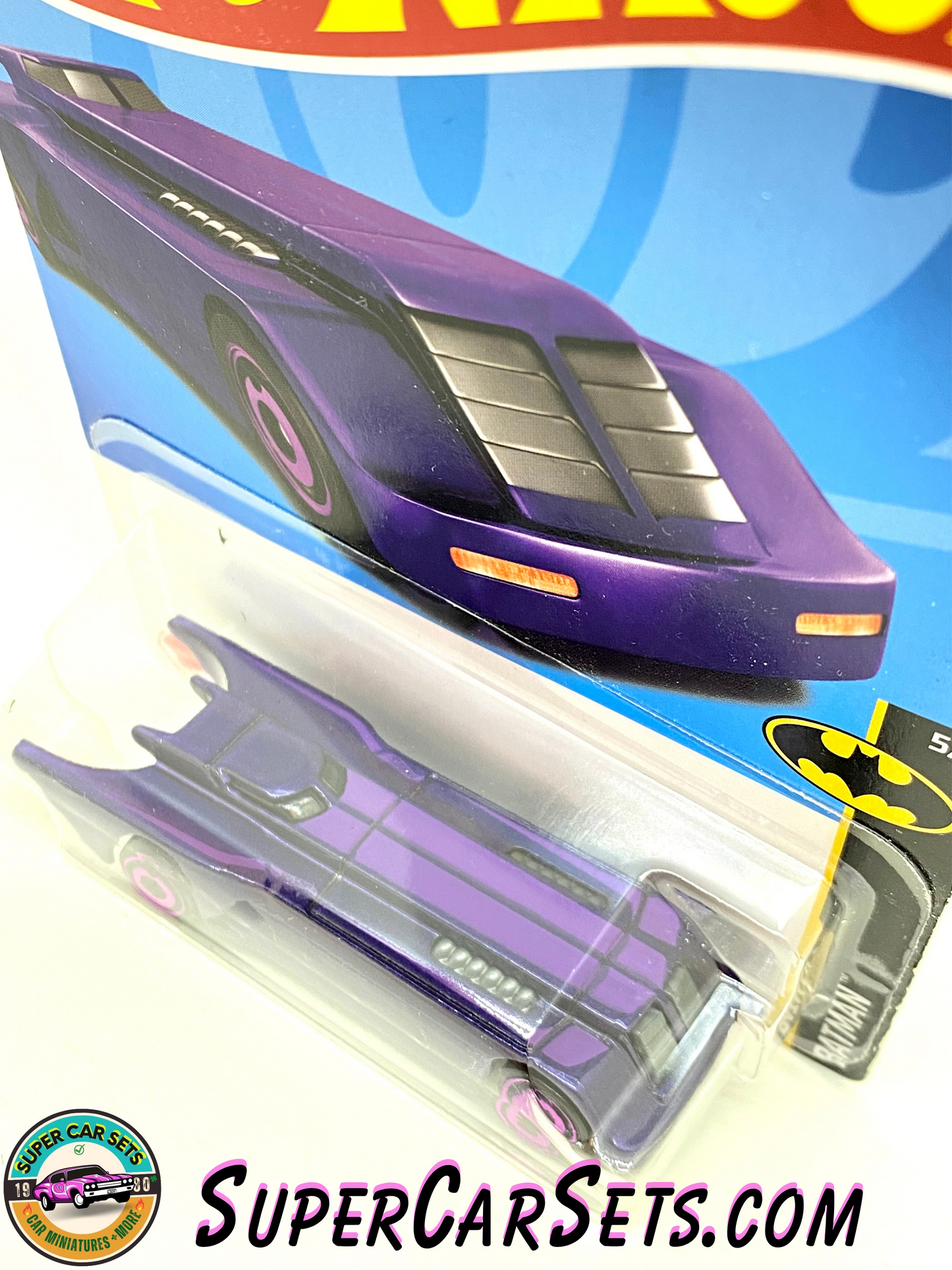 Hot Wheels - Batman - 2023 (5/5) (169/250) - Batman: The Animated Series (purple)