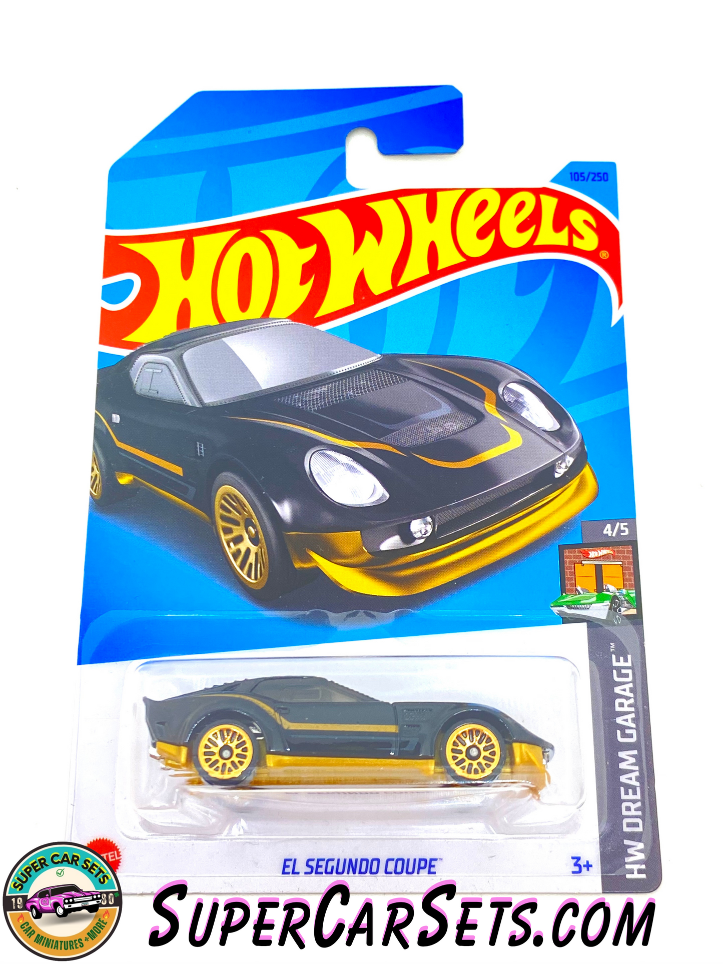 El Segundo Coupe (black and gold colour) - Hot Wheels HW Dream Garage - 2023 (4/5) (105/250)