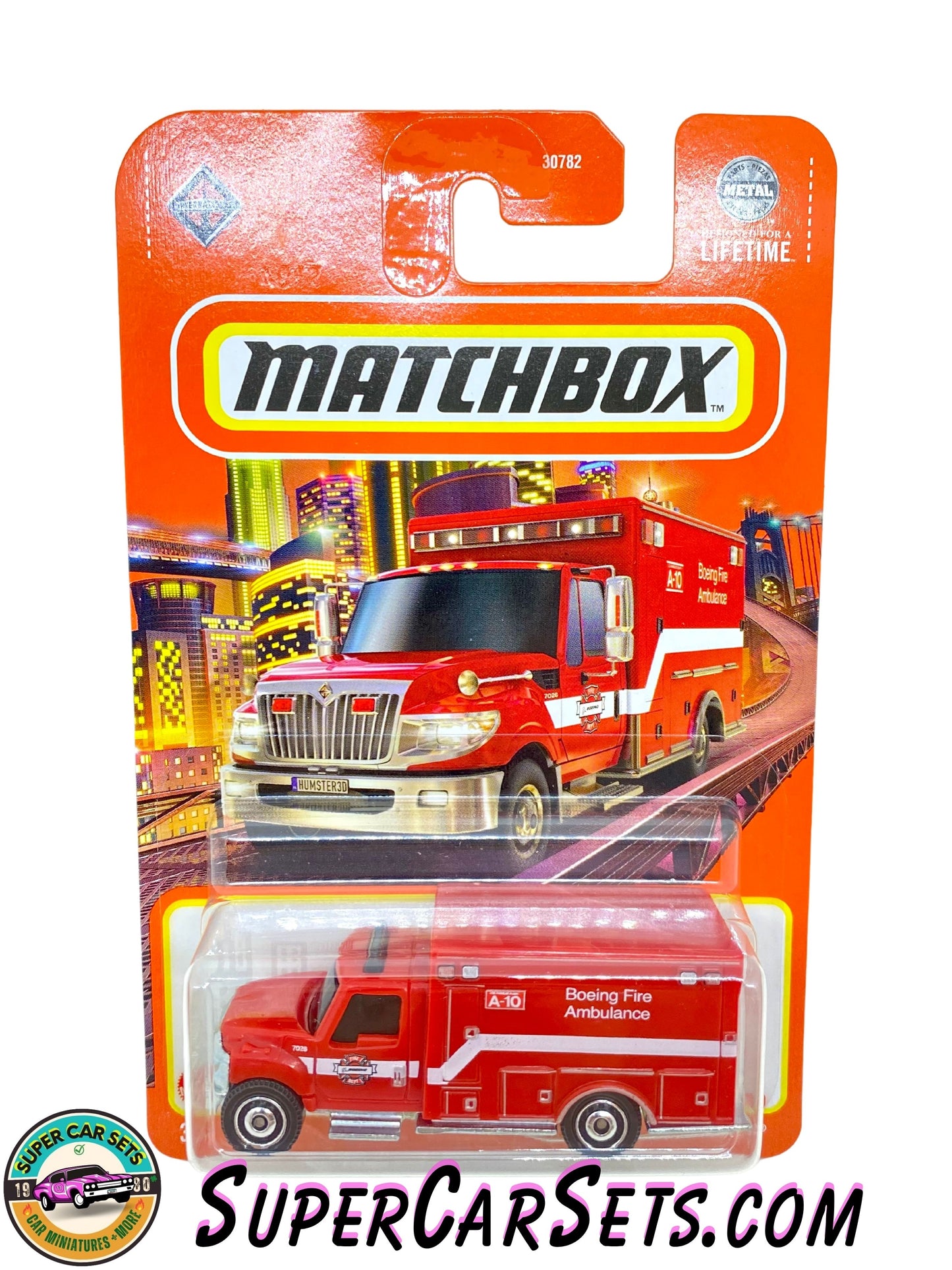 International Terrastar ("Boeing Fire Ambulance”) (red colour) (71/100) - Matchbox