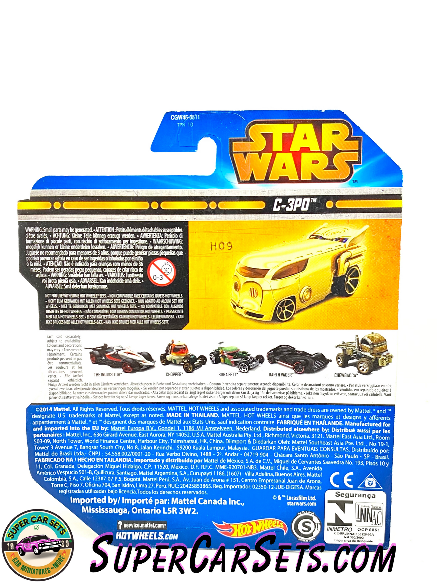 Star Wars (#13) C-3PO - Hot Wheels