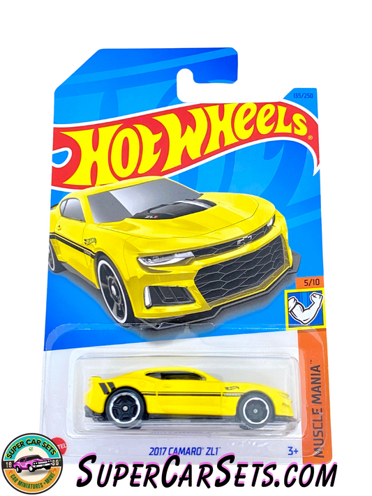 2017 Camaro ZL1 (yellow colour) - Hot Wheels Muscle Mania 2023 (5/10) (135/250)