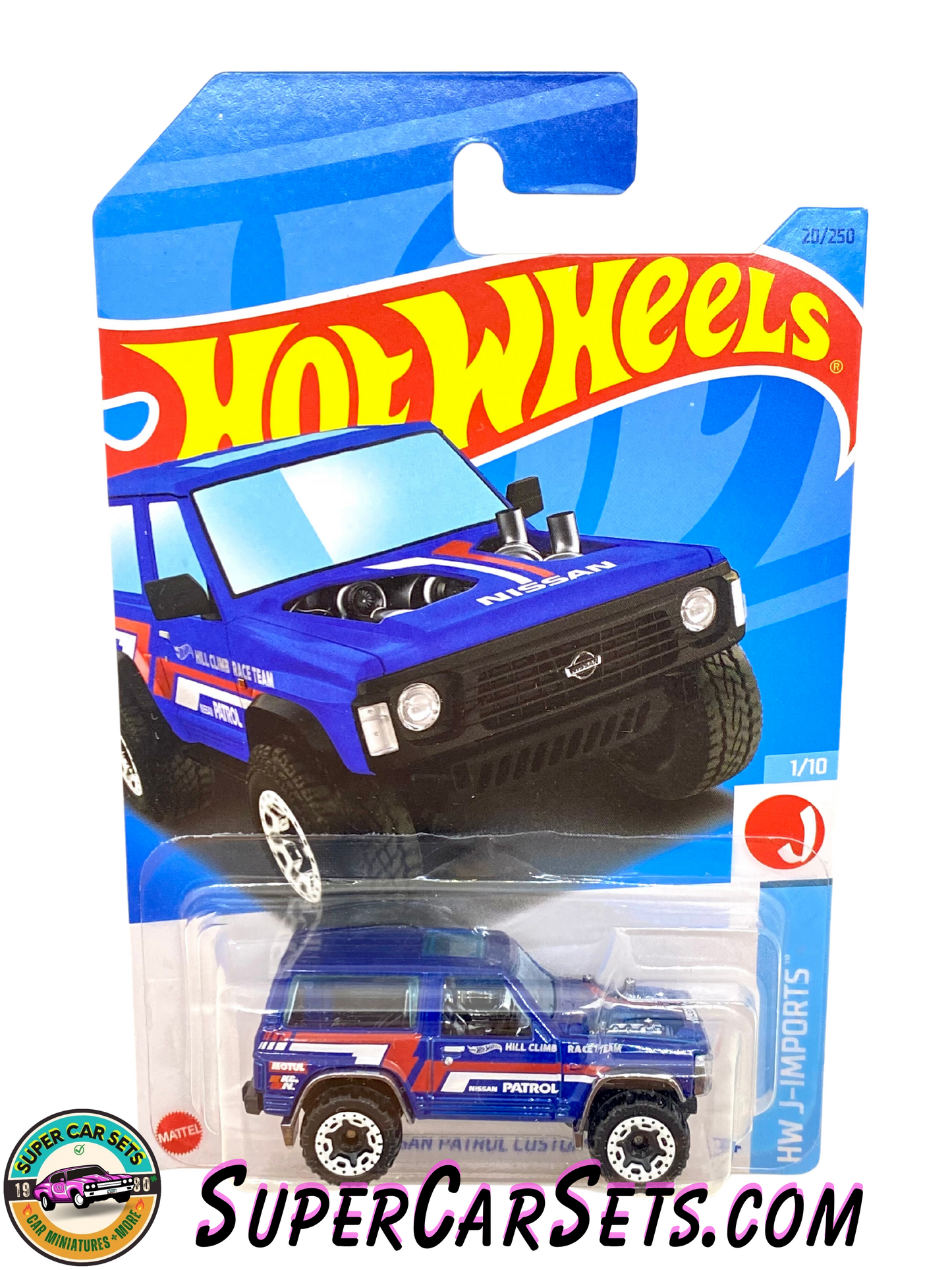 Hot Wheels Nissan Patrol Custom (Blue colour) HW J-Imports (1/10)