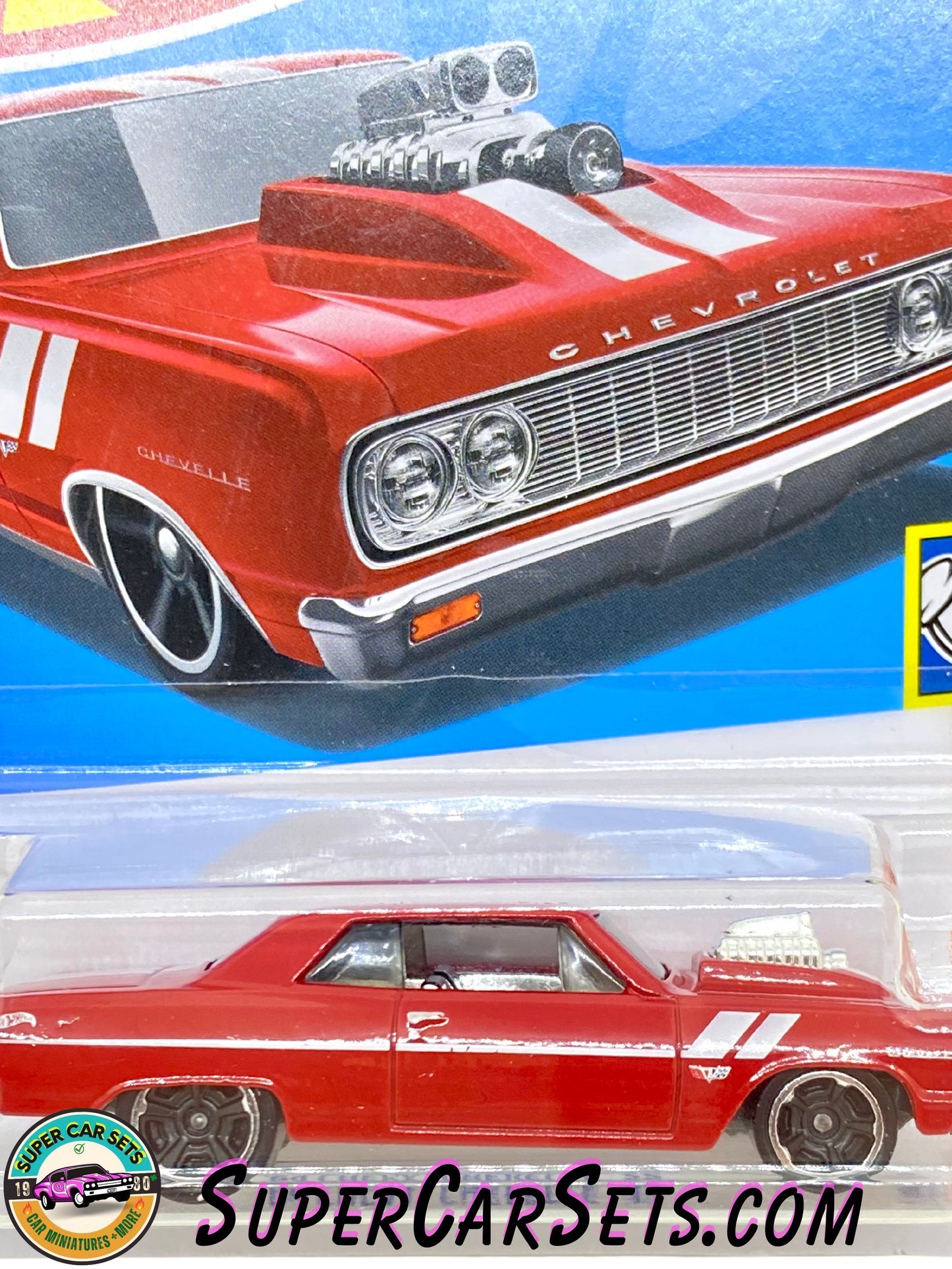 64 Chevy Chevelle SS (red colour) - Hot Wheels Muscle Mania 2024 (2/5) (157/250)