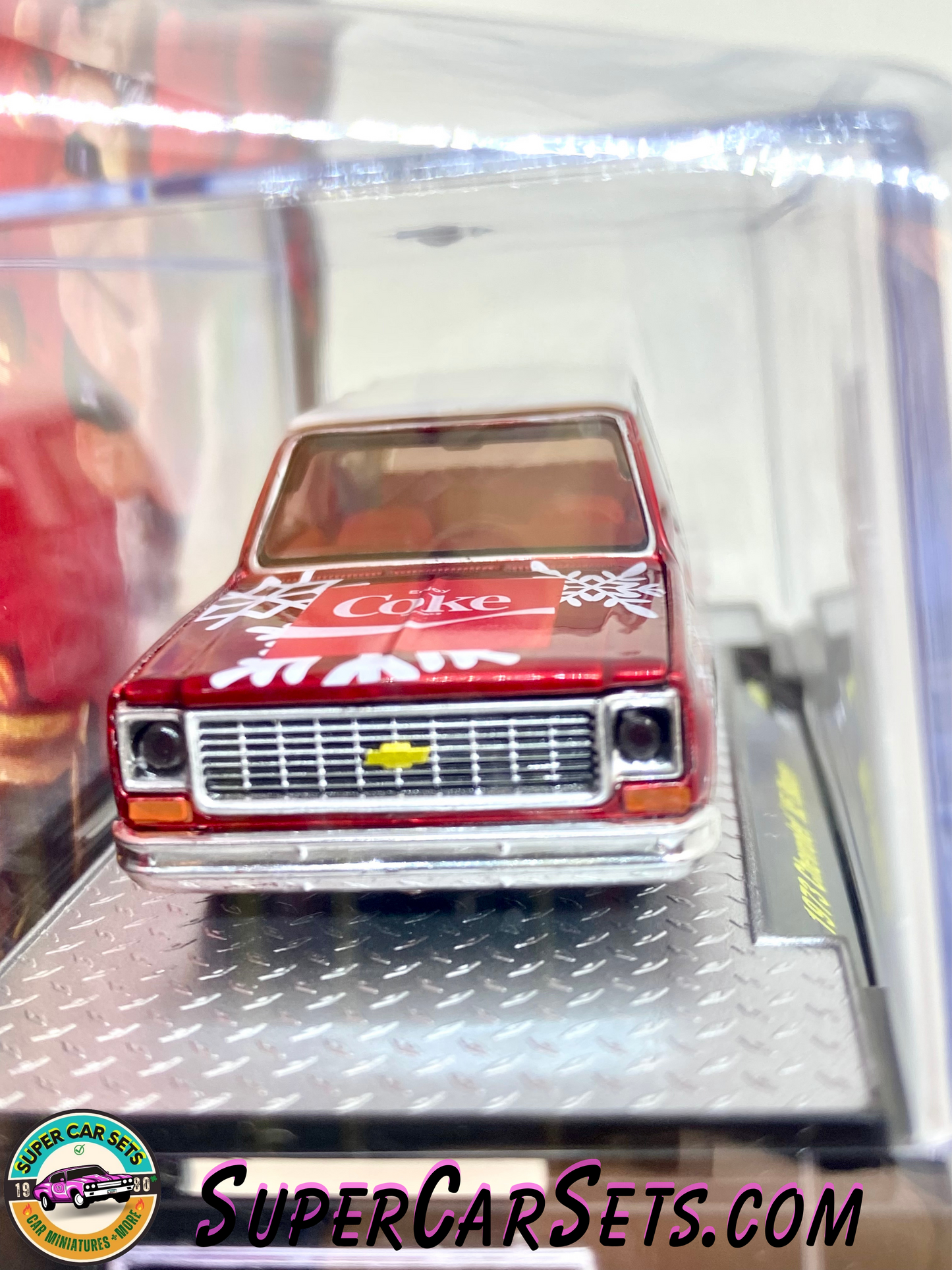 Coca-Cola Christmas 2023 - 1973 Chevrolet K5 Blazer made by M2 Machines