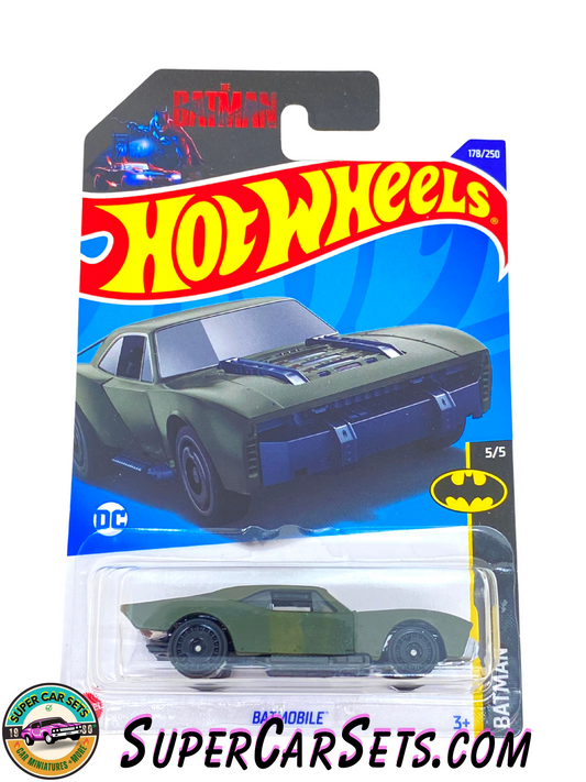 Hot Wheels - Batman - 2022 (5/5) (178/250) - Batmobile (dark green)