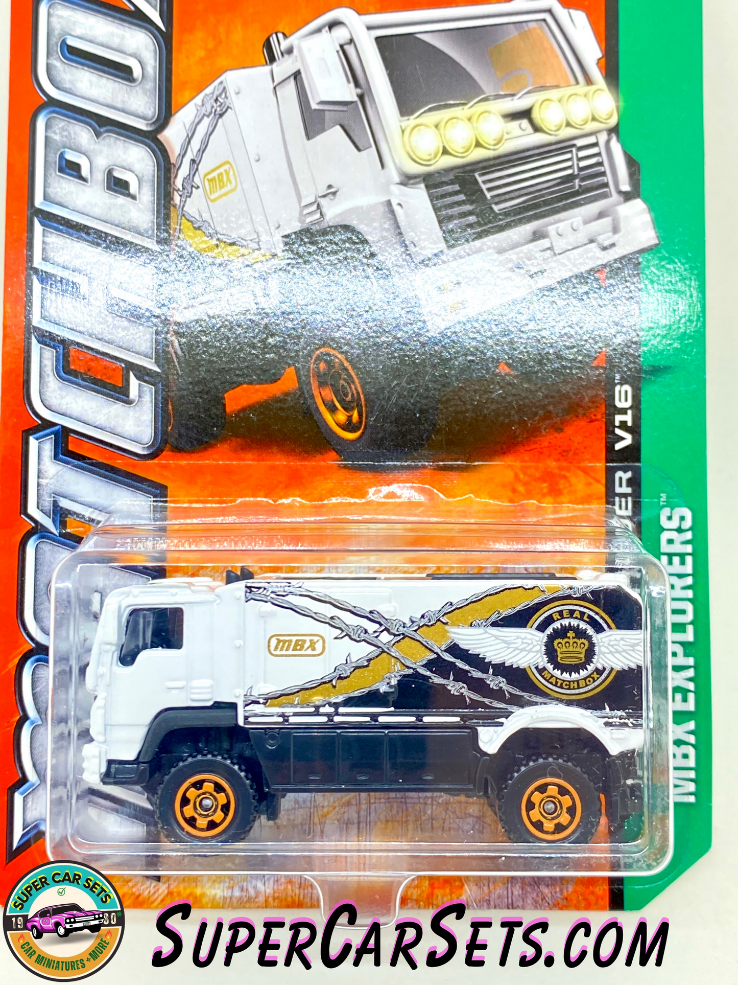 MBX Explorers - Desert Thunder V16 (Y0911) (Year launched 2013) - Matchbox