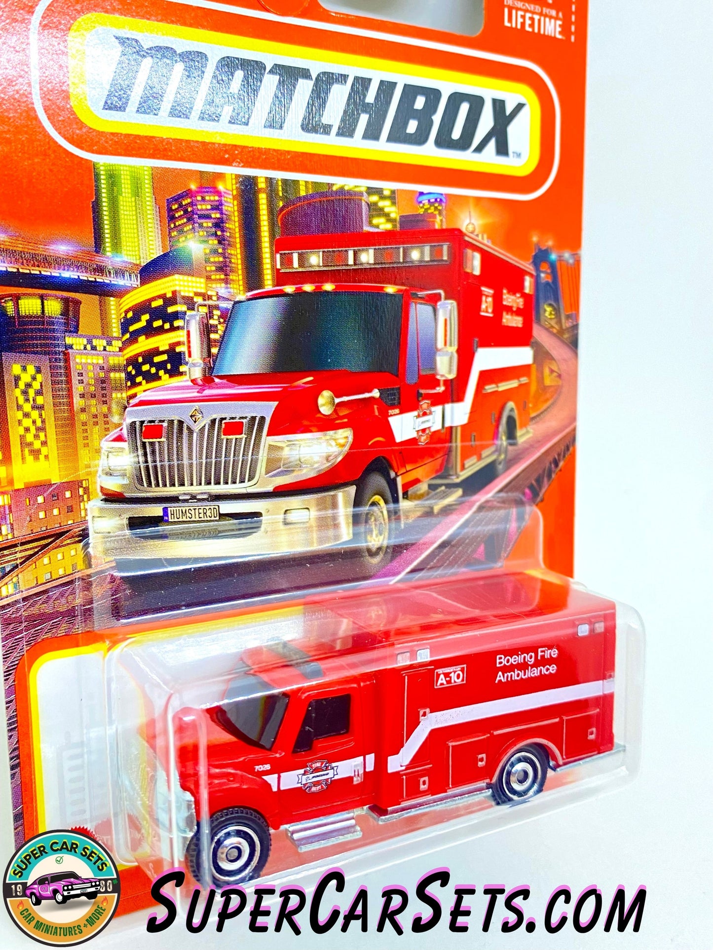 International Terrastar ("Boeing Fire Ambulance”) (red colour) (71/100) - Matchbox