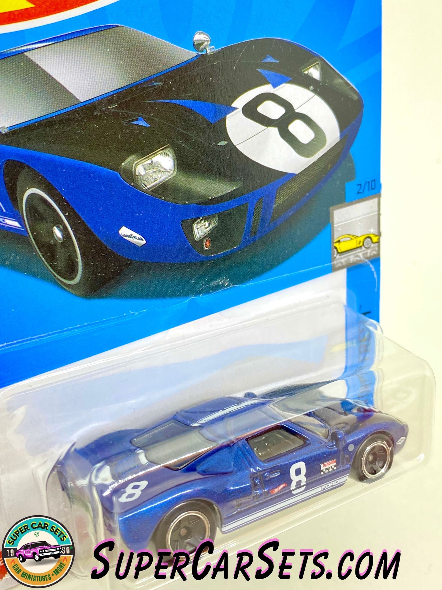 Ford GT40 (dark blue colour) - Hot Wheels Factory Fresh - 2024 (2/10) (12/250)