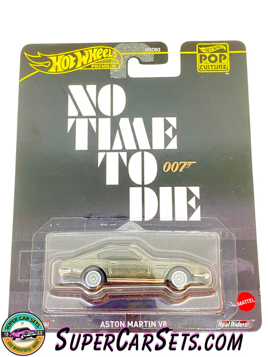 007 No Time to Die - Aston Martin V8 - Hot Wheels Premium Pop Culture