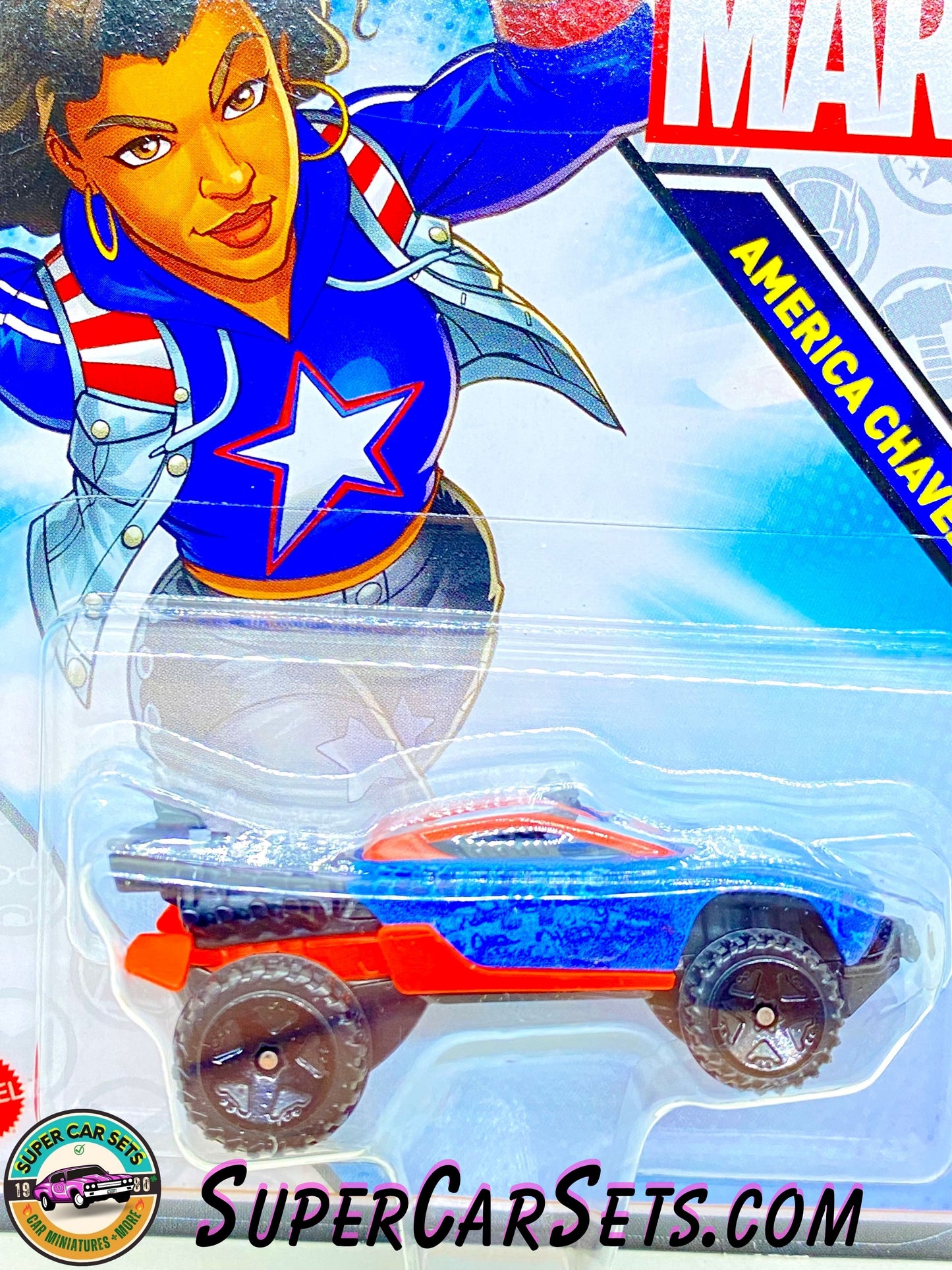 America Chavez (GRM26) Marvel - Hot Wheels Characters cars