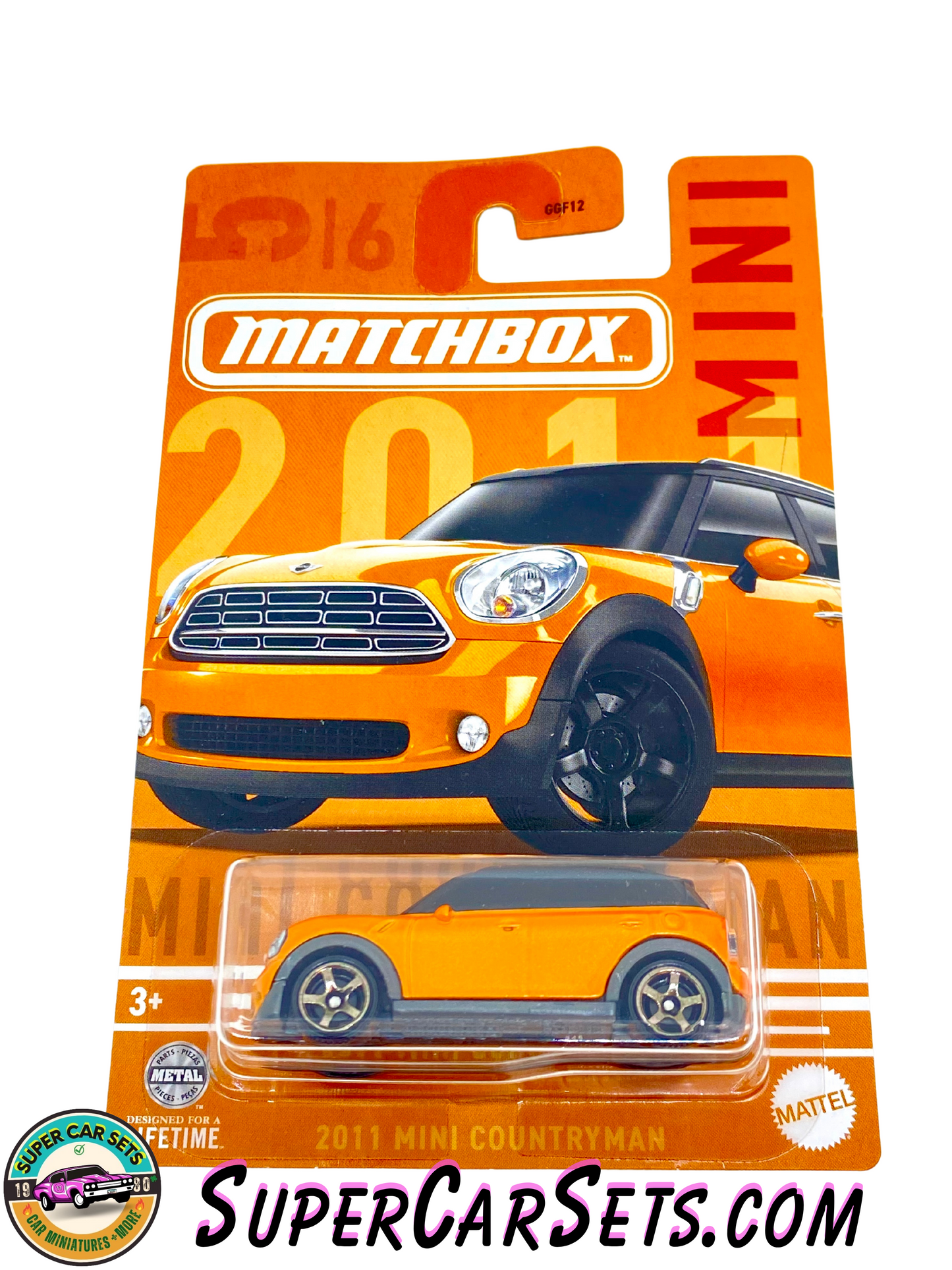 Matchbox - Mini - 2011 Mini Countryman (orange colour)