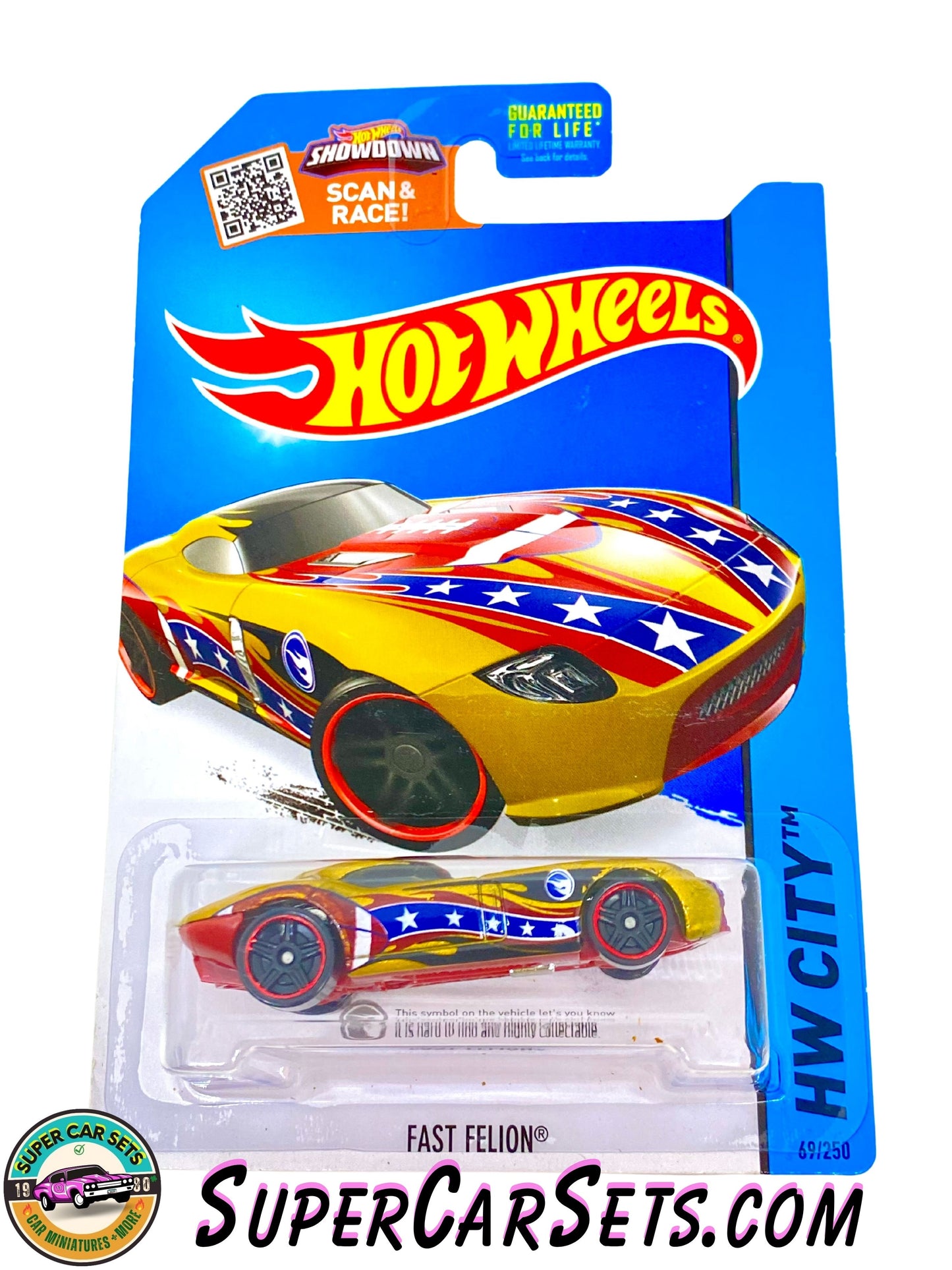 Fast Felion (TREASURE HUNT) - Hot Wheels HW City - 2015 (69/250)