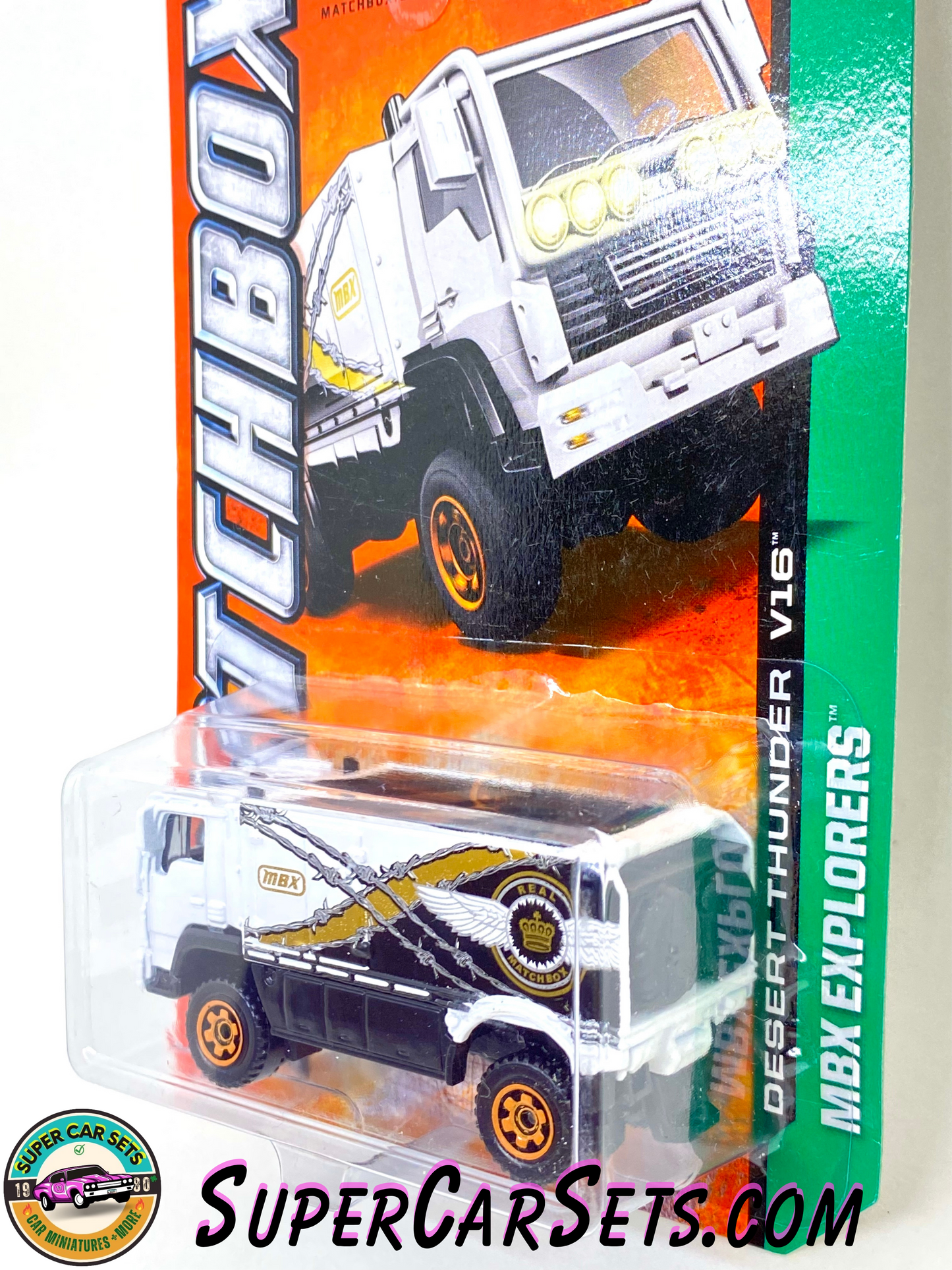 MBX Explorers - Desert Thunder V16 (Y0911) (Year launched 2013) - Matchbox