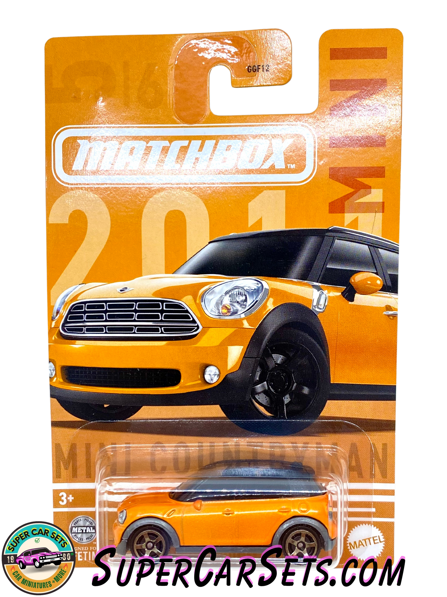 Matchbox - Mini - 2011 Mini Countryman (orange colour)