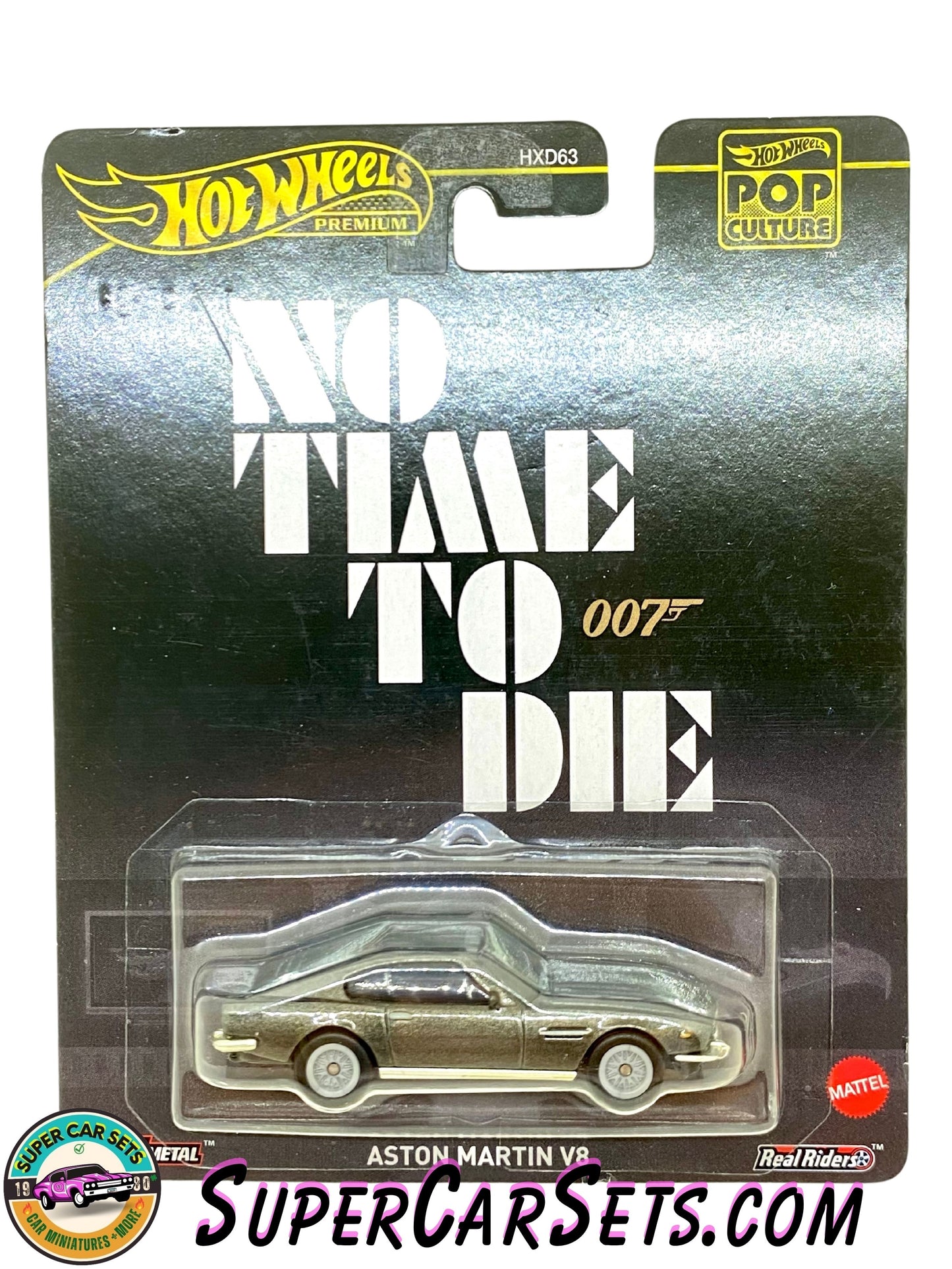 007 No Time to Die - Aston Martin V8 - Hot Wheels Premium Pop Culture