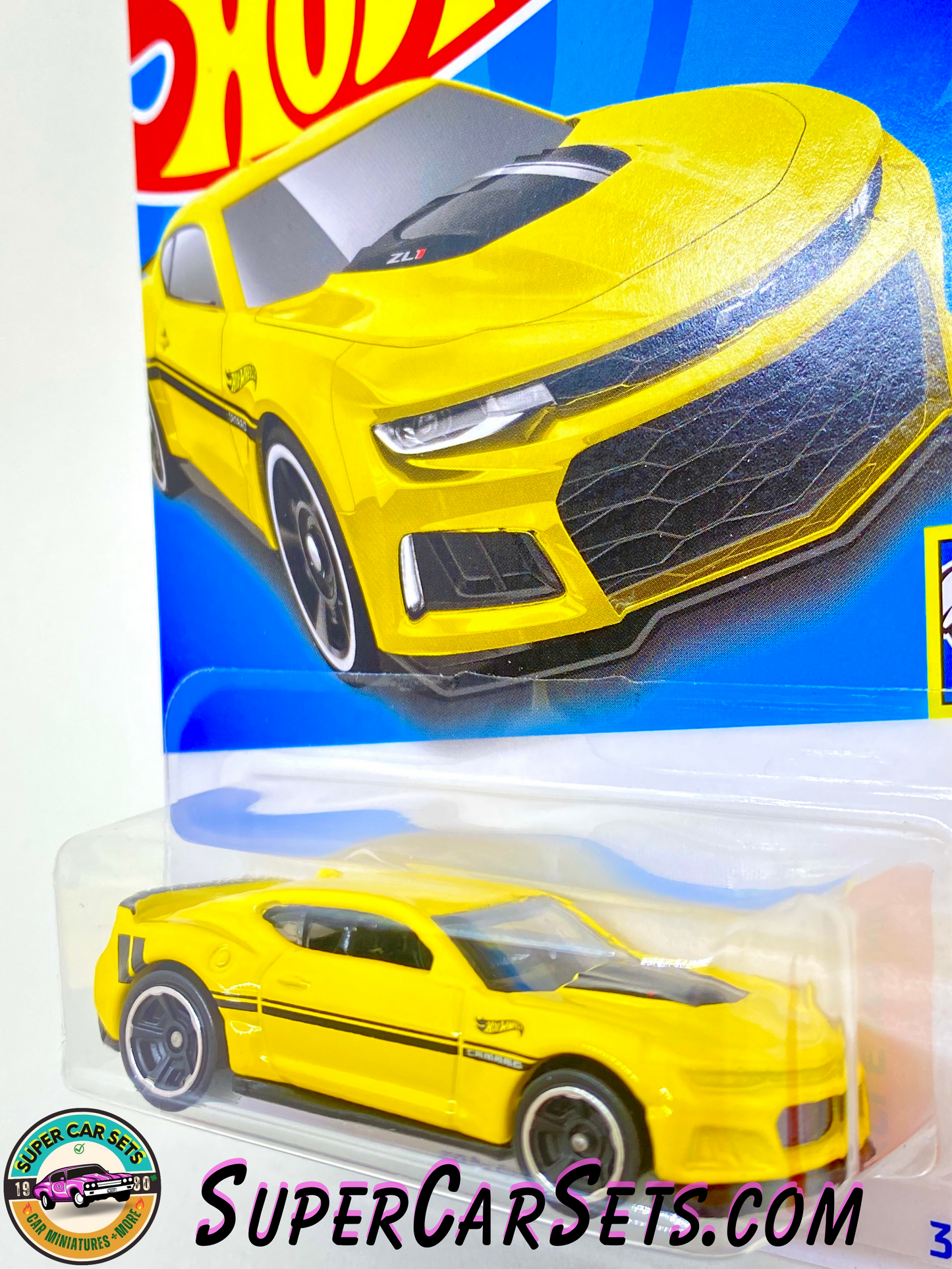 2017 Camaro ZL1 (yellow colour) - Hot Wheels Muscle Mania 2023 (5/10) (135/250)