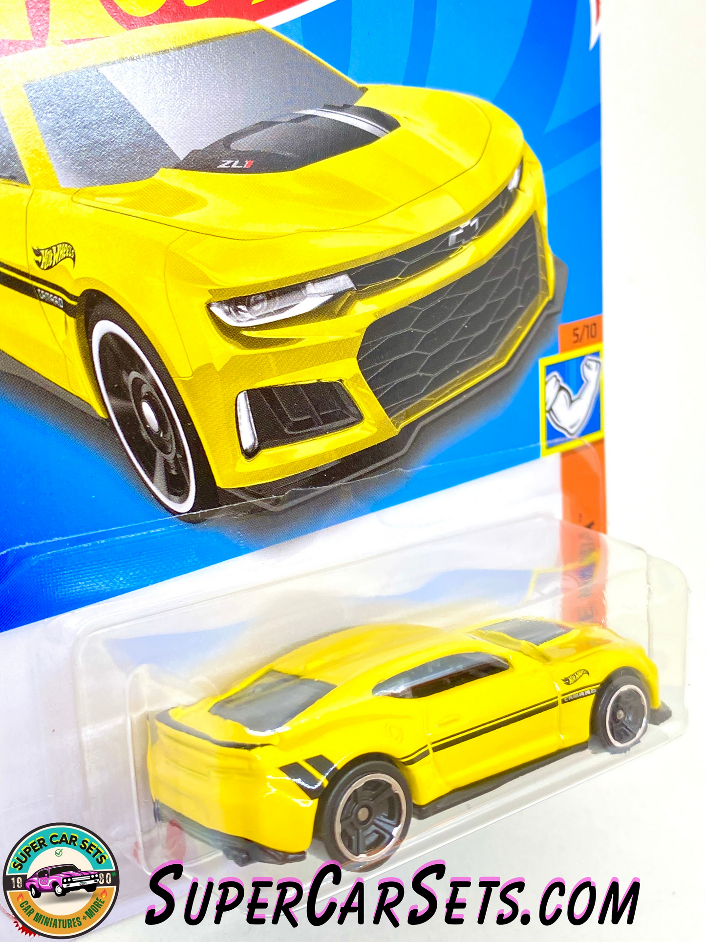 2017 Camaro ZL1 (yellow colour) - Hot Wheels Muscle Mania 2023 (5/10) (135/250)