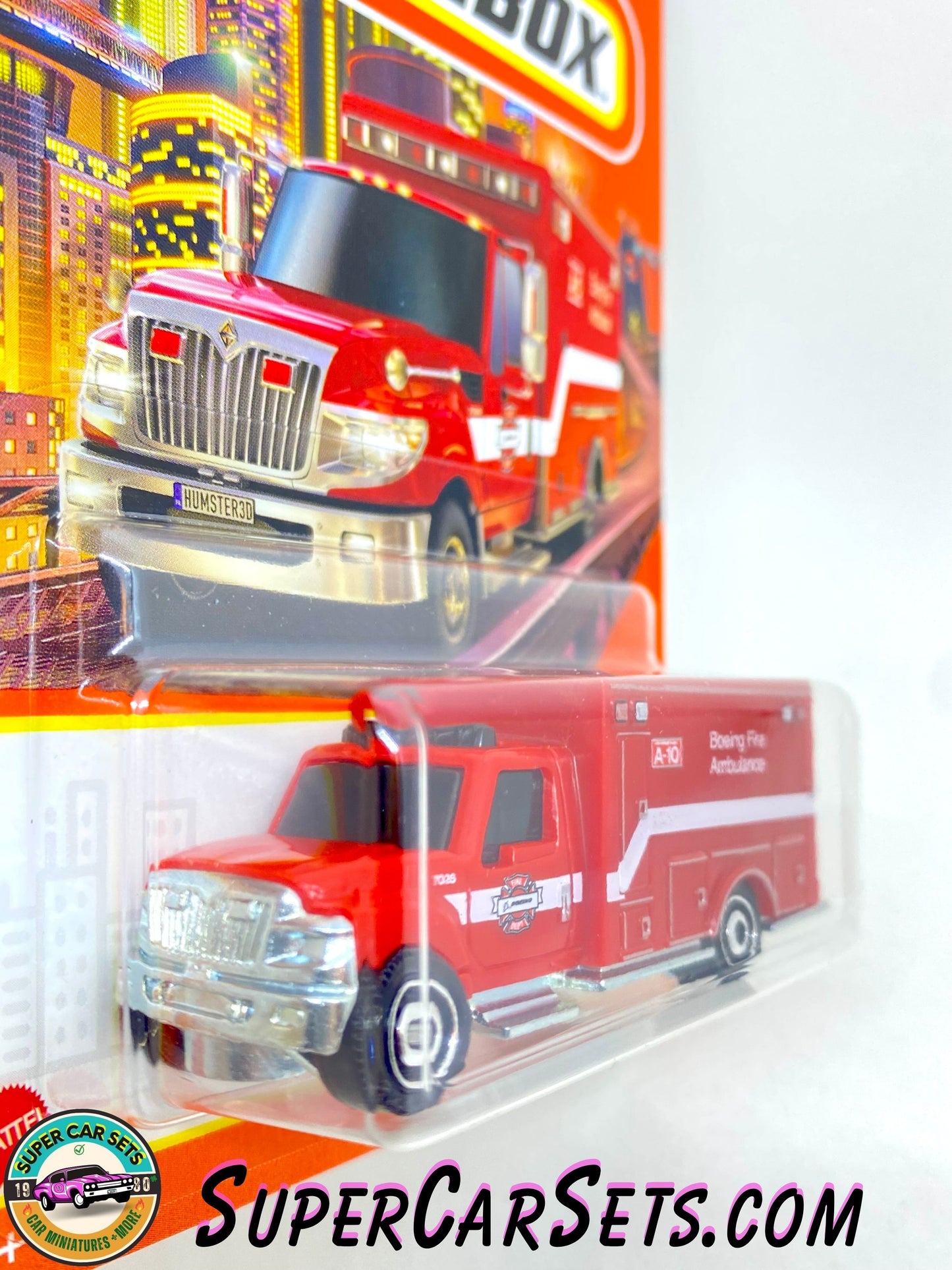 International Terrastar ("Boeing Fire Ambulance”) (red colour) (71/100) - Matchbox