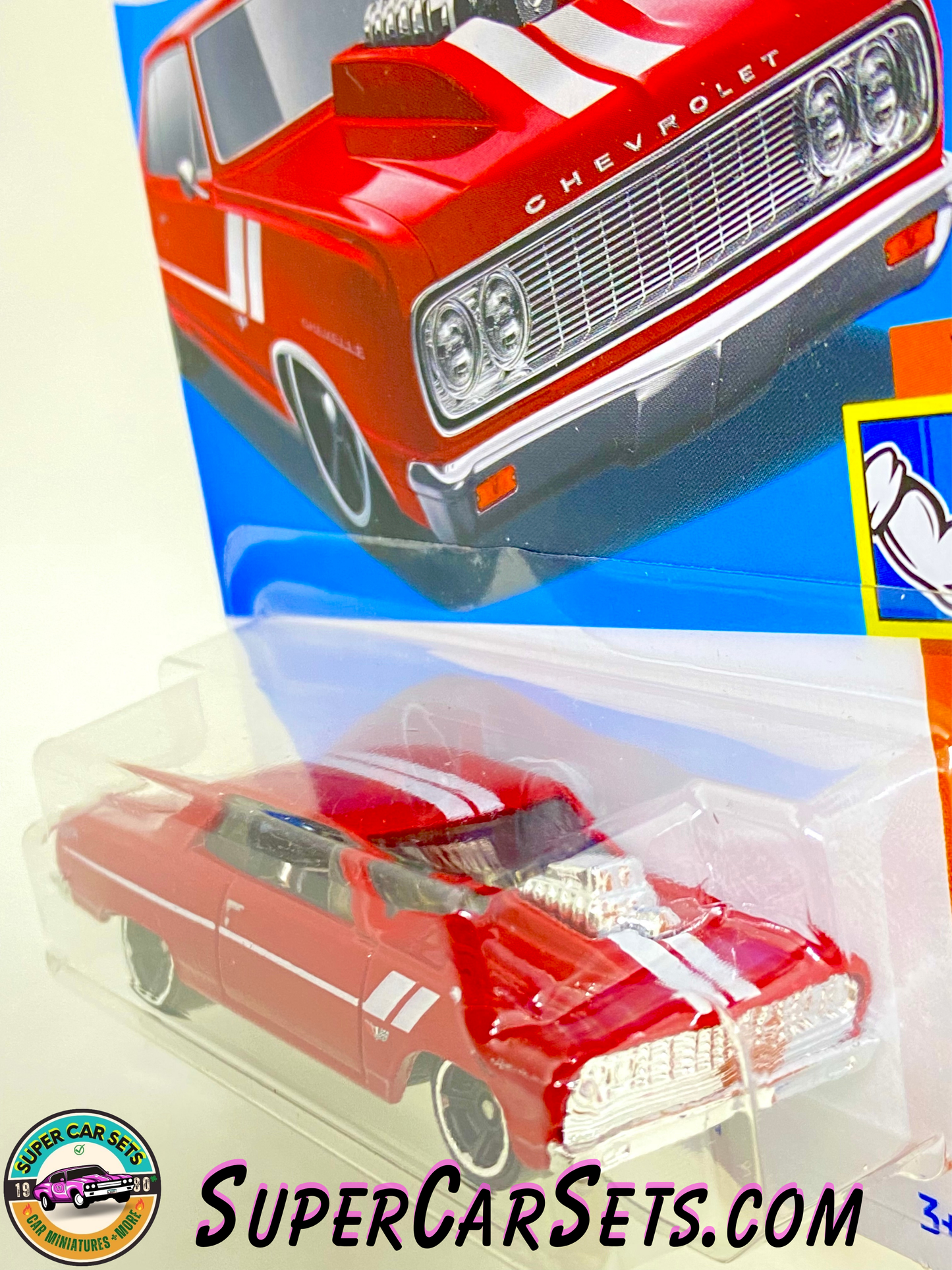 64 Chevy Chevelle SS (red colour) - Hot Wheels Muscle Mania 2024 (2/5) (157/250)