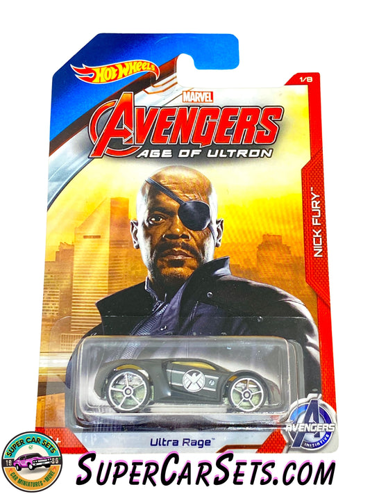 Hot Wheels - Marvel Avengers Age of Ultron (1/8) - Nick Fury - Ultra Rage