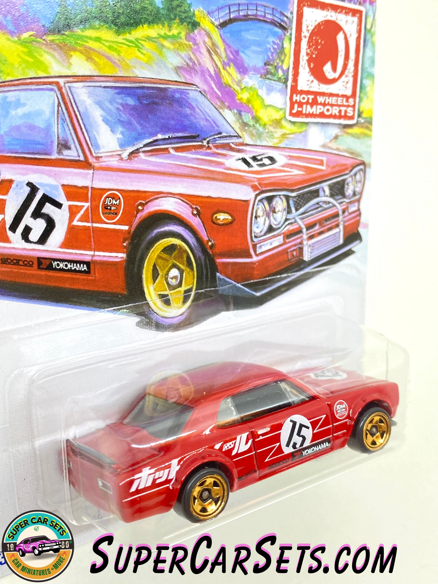 Nissan Skyline HT 2000GT-X - Hot Wheels - J-Imports 2024 (2/5) (HRT01)