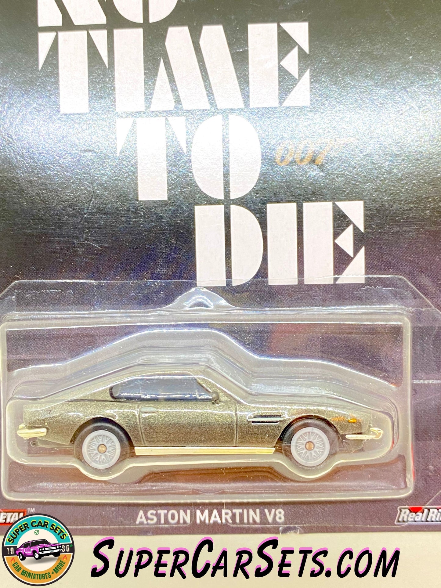 007 No Time to Die - Aston Martin V8 - Hot Wheels Premium Pop Culture