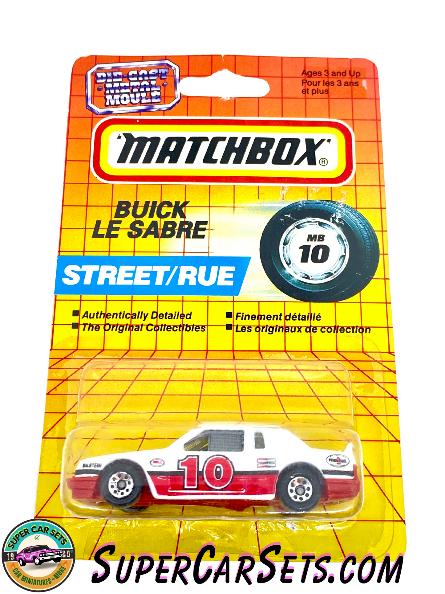 Buick Le Sabre (Street) (#1710) (Year launched 1992) (card aged) - Matchbox