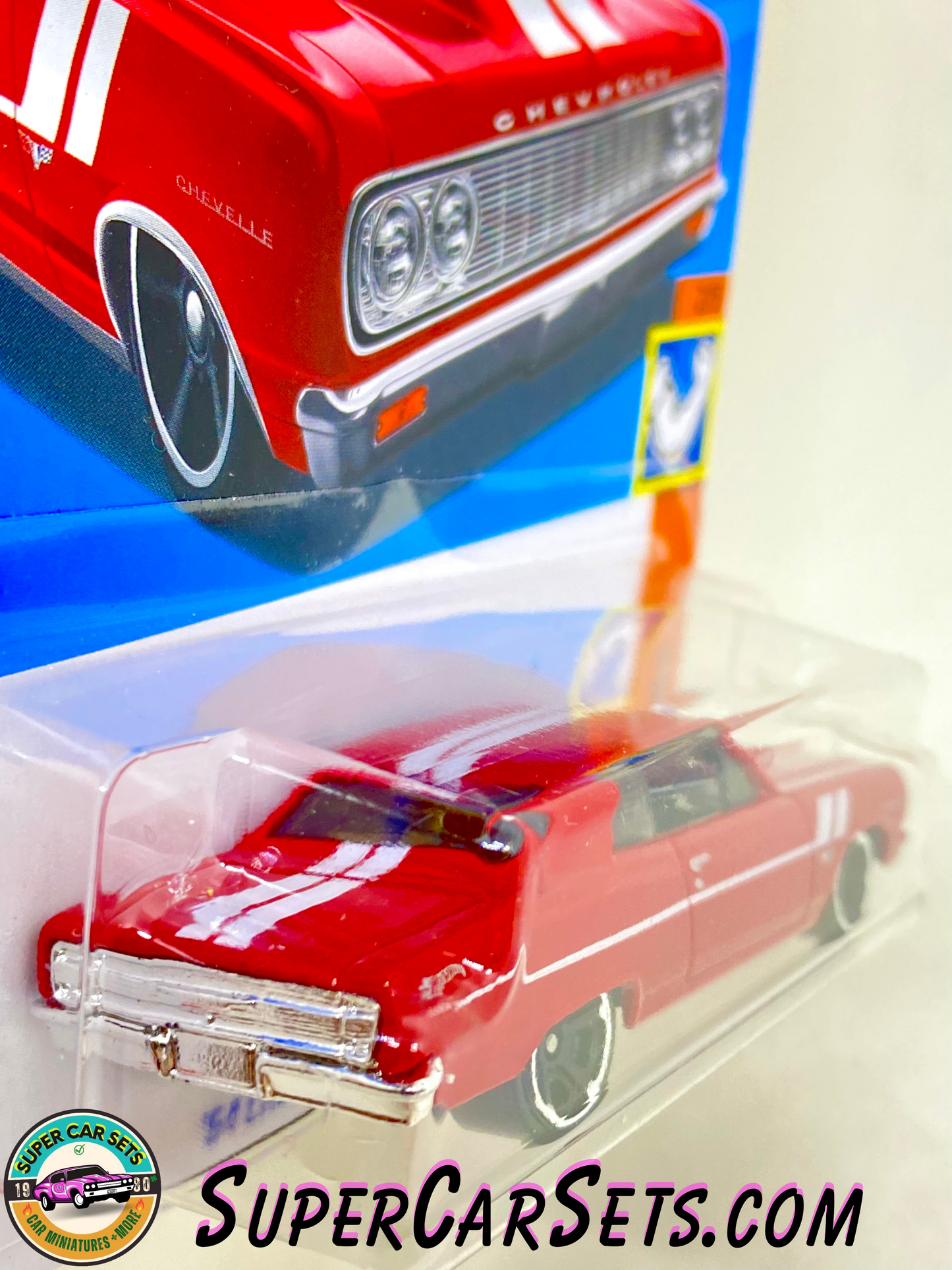 64 Chevy Chevelle SS (red colour) - Hot Wheels Muscle Mania 2024 (2/5) (157/250)