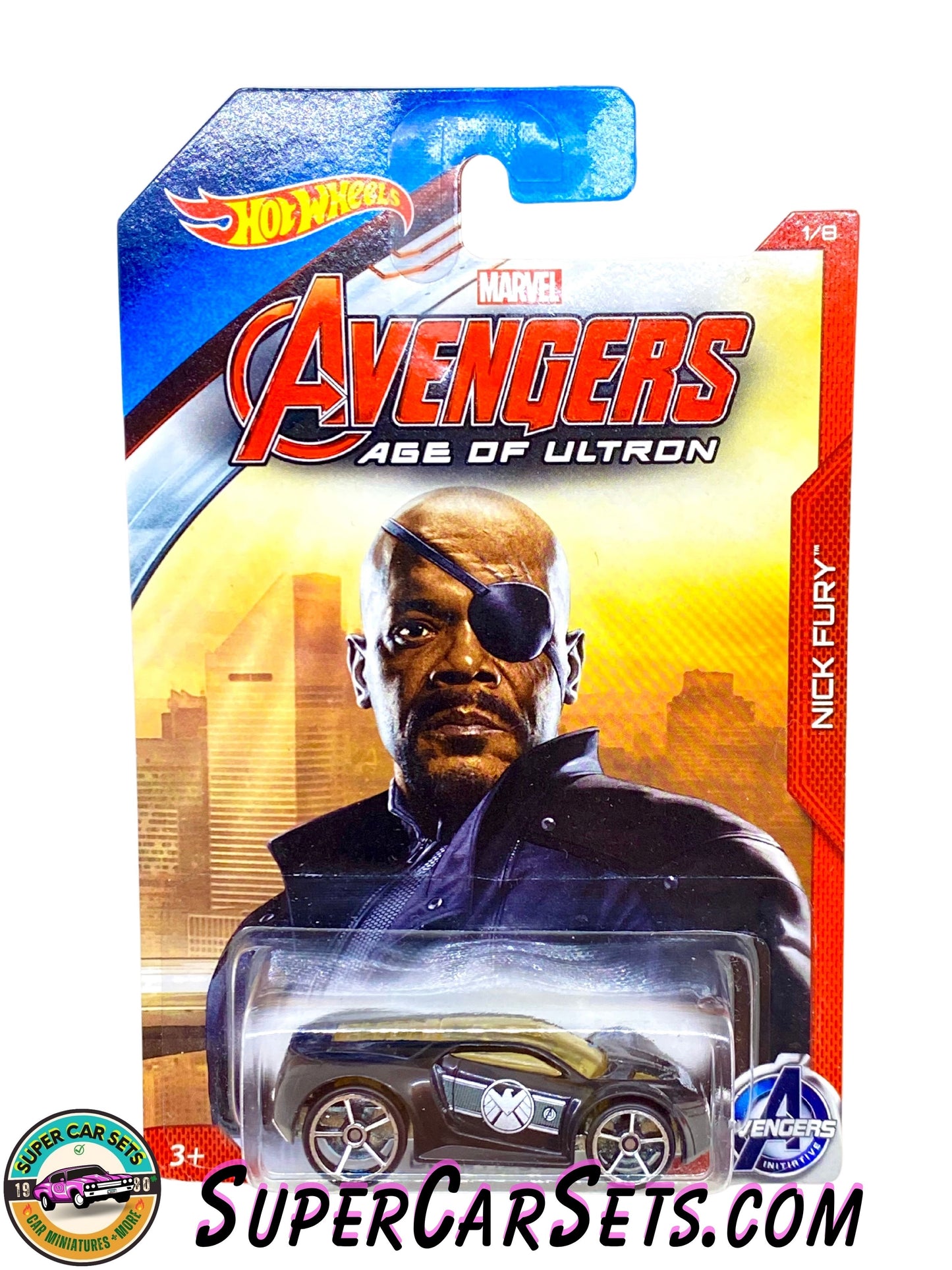 Hot Wheels - Marvel Avengers Age of Ultron (1/8) - Nick Fury - Ultra Rage